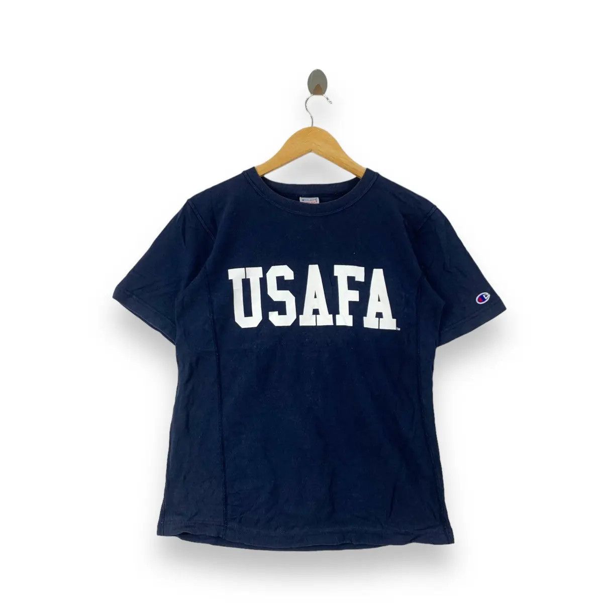 Champion Vintage CHAMPION x USAFA Reverse Weave Tee Shirt Top Size US M / EU 48-50 / 2 - 1 Thumbnail
