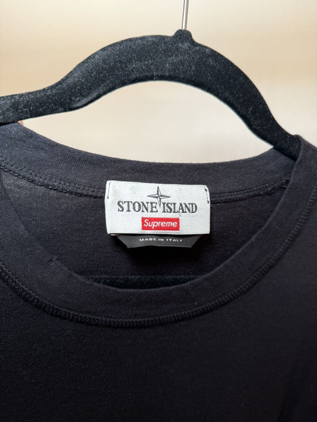 Stone Island × Supreme SS22 Island tee Size US XXL / EU 58 / 5 - 4 Thumbnail