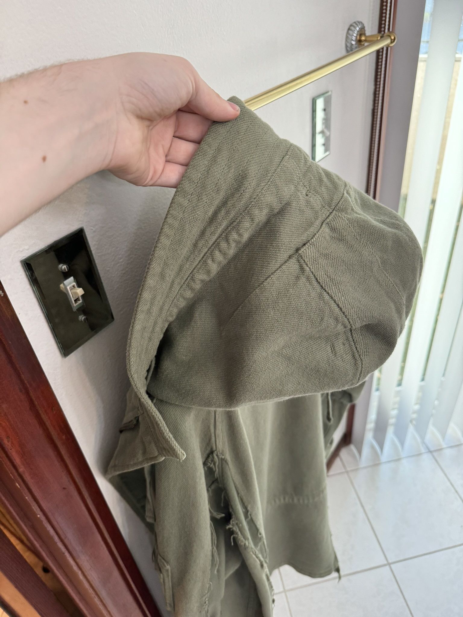 John Elliott JOHN ELLIOTT Heavy Olive Green Parka *SAMPLE* (UNRELEASED) Size US M / EU 48-50 / 2 - 11 Thumbnail
