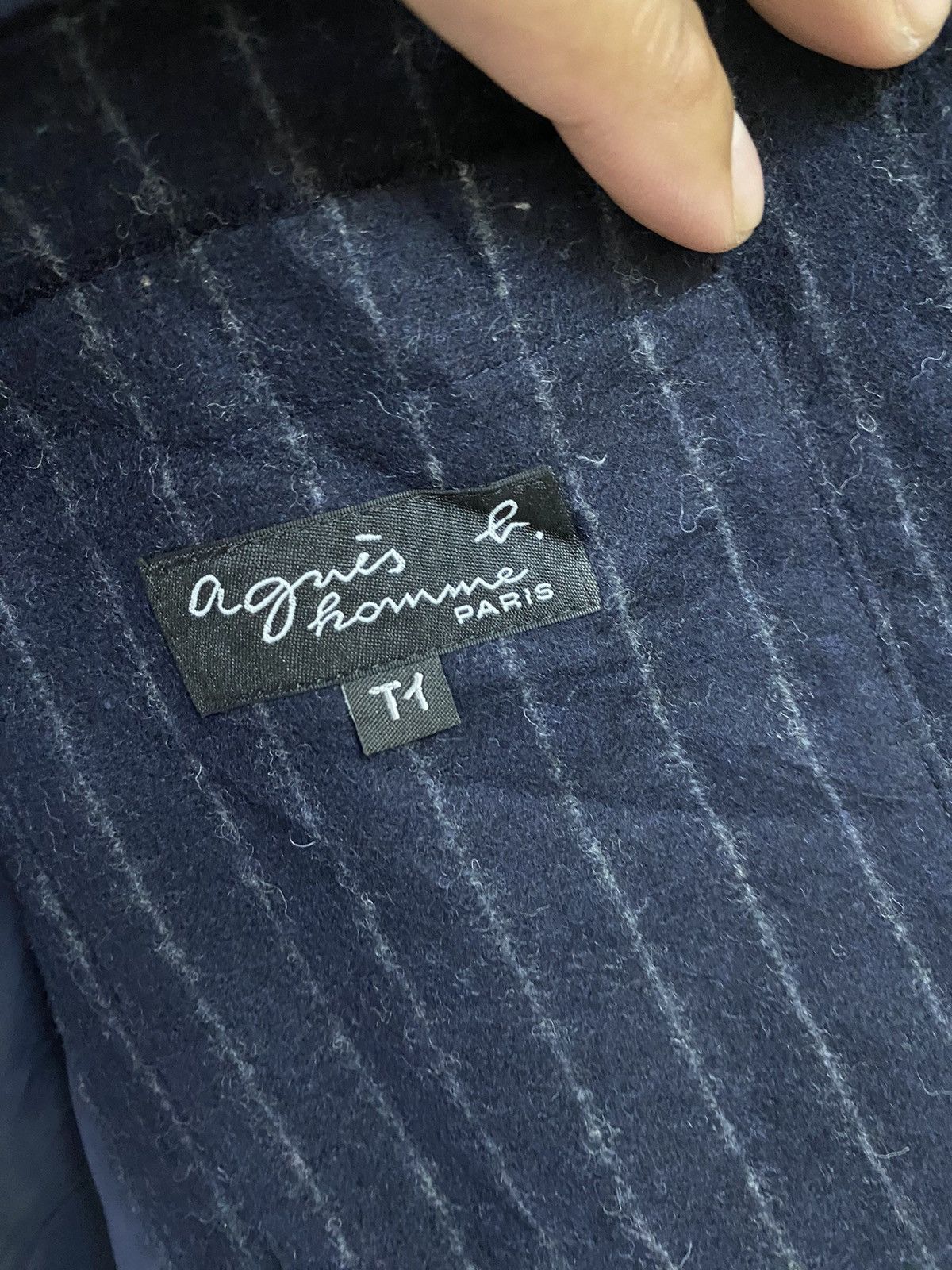 agnes b. Agnes B Homme Paris Wool Jacket Size US M / EU 48-50 / 2 - 10 Thumbnail