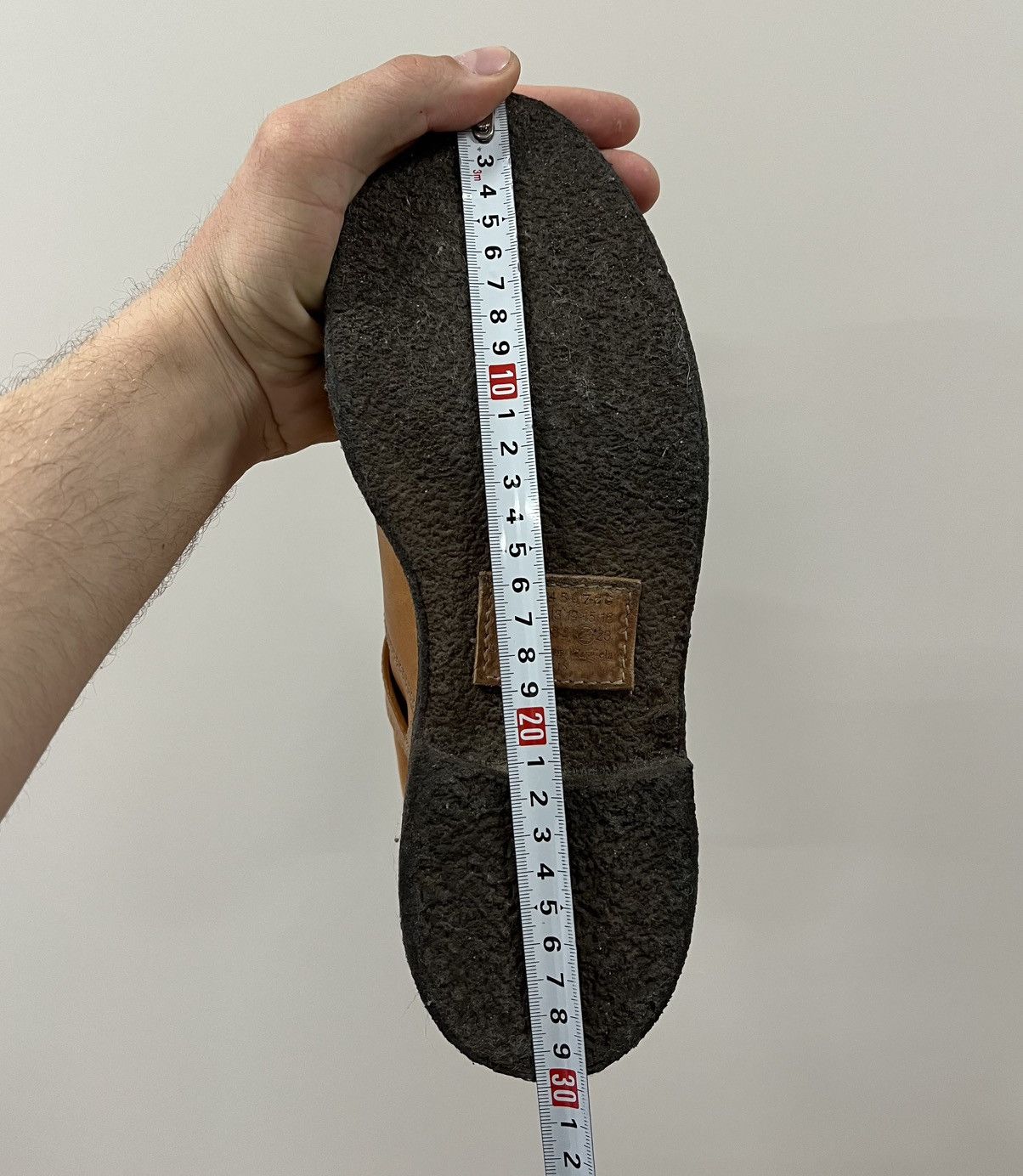 Maison Margiela Maison Martin Margiela Leather Biker Ankle Light Brown Boots Size US 9.5 / IT 39.5 - 15 Thumbnail