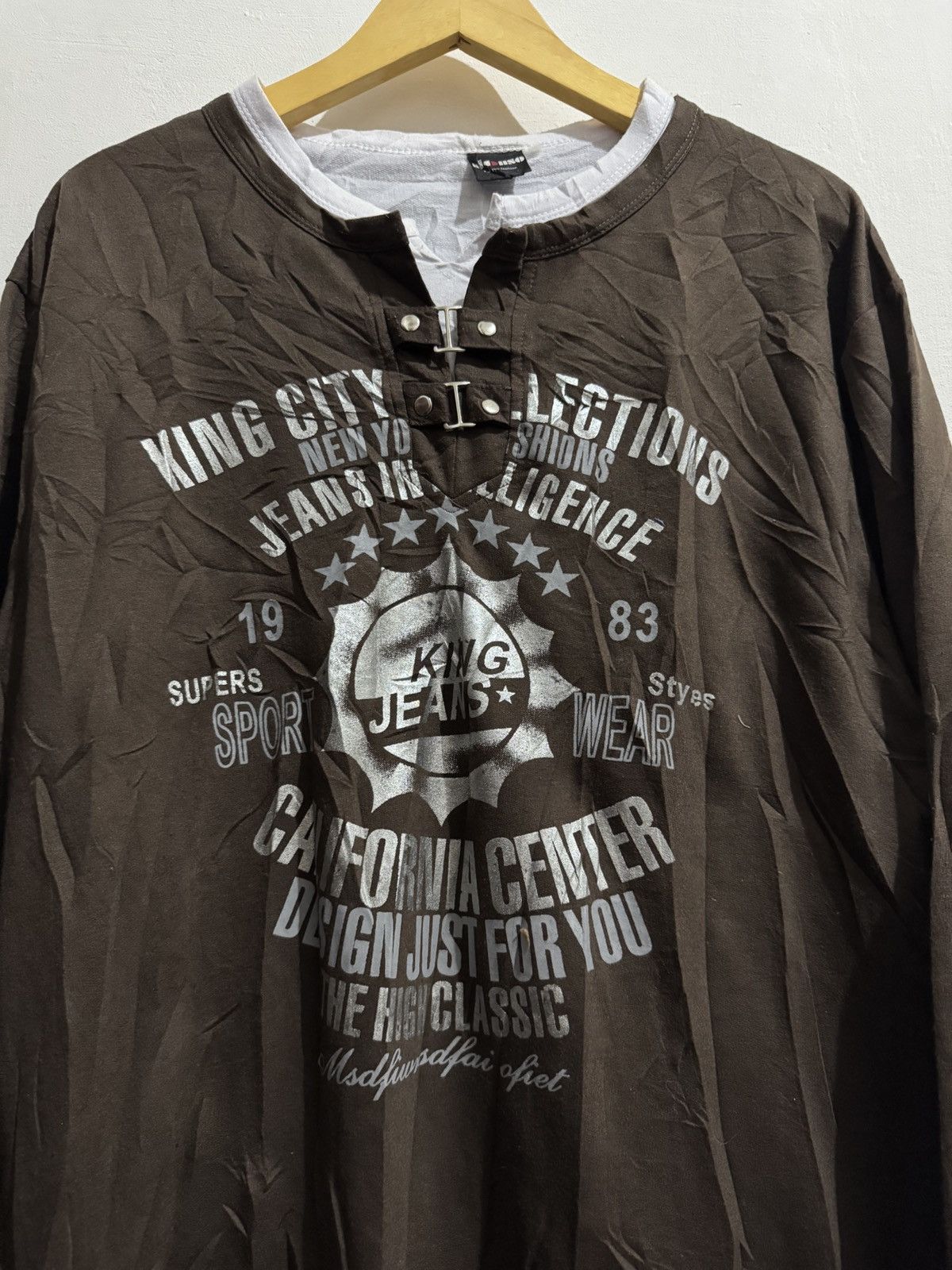 Hysteric Glamour Y2k Alonso double layer Ifsixwasnine style longsleeve Size US L / EU 52-54 / 3 - 2 Thumbnail