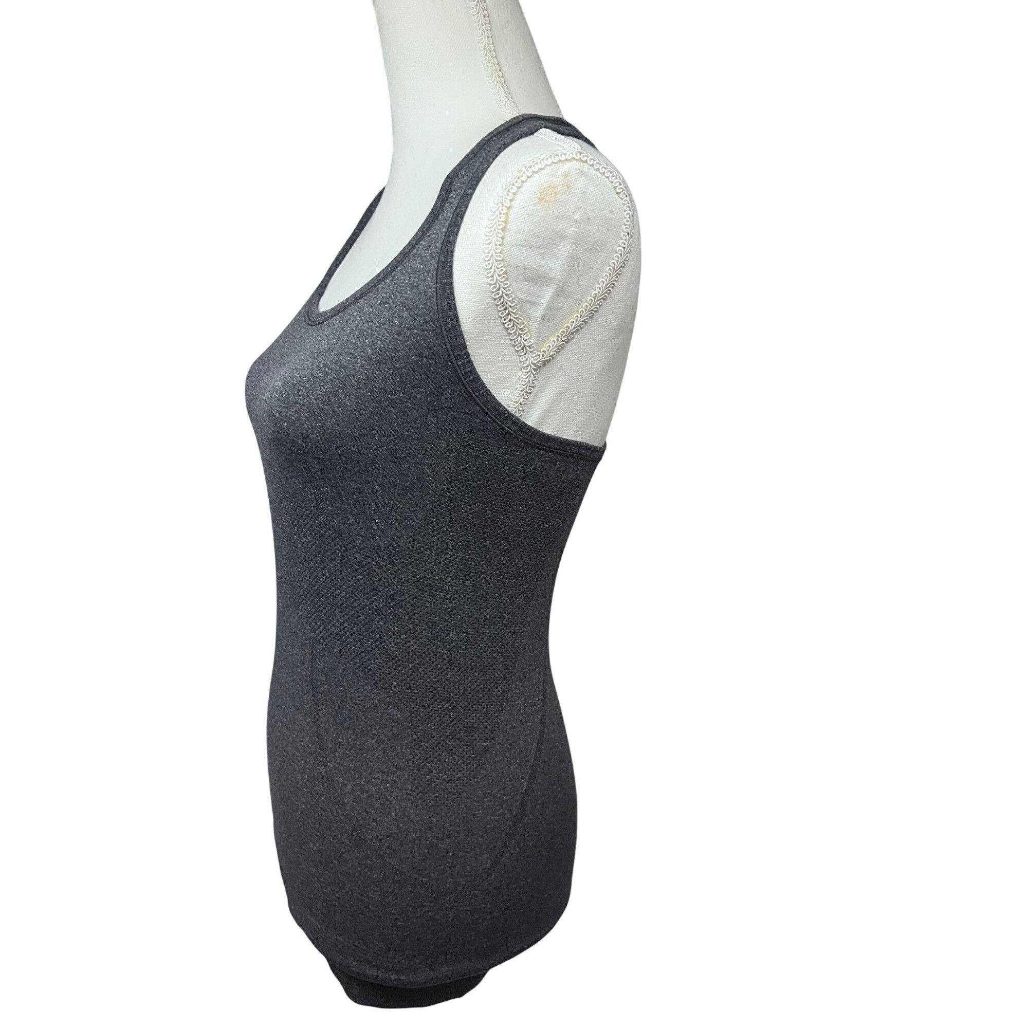 Lululemon Lululemon Swiftly Tech Womens Dark Gray Racerback Tank Top S Size S / US 4 / IT 40 - 3 Thumbnail