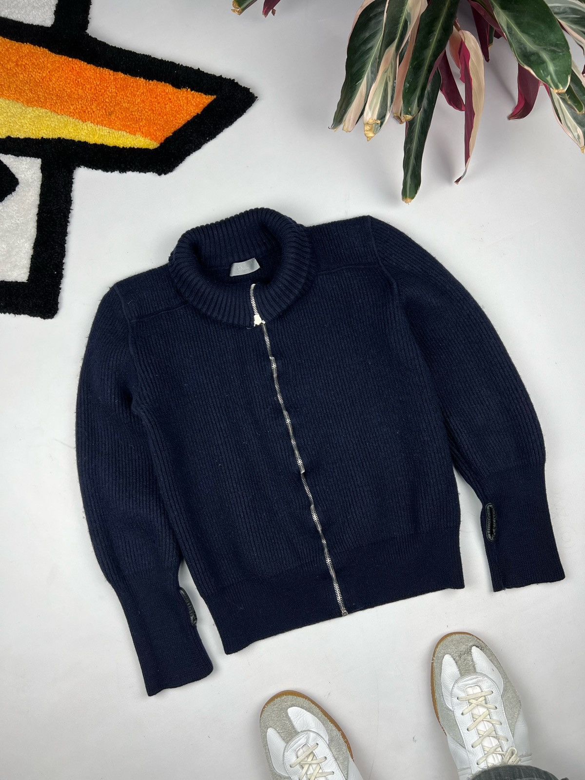 Dior Dior Zip Turtleneck Sweater Size S / US 4 / IT 40 - 1 Thumbnail