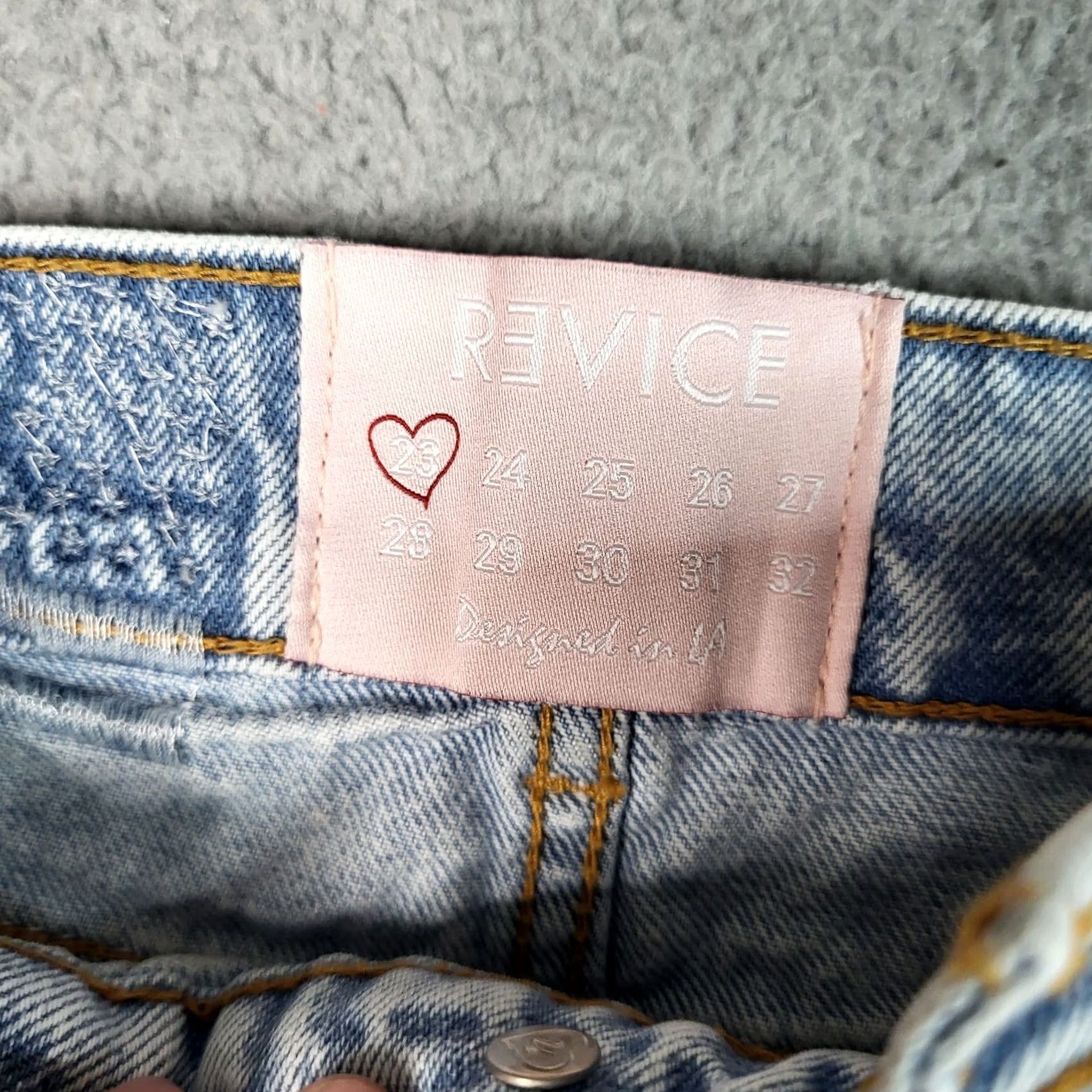 Vintage REVICE DENIM Women's blue 90's Cutoffs Shorts Size 23 NEW Size 40" / US 18 - 5 Thumbnail