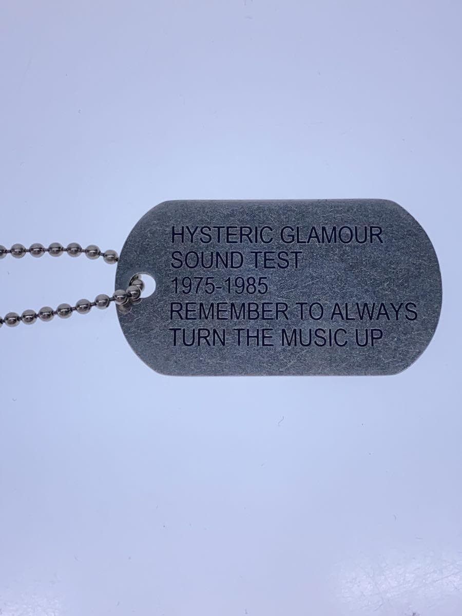 Hysteric Glamour Dog Tag Necklace Size ONE SIZE - 4 Thumbnail