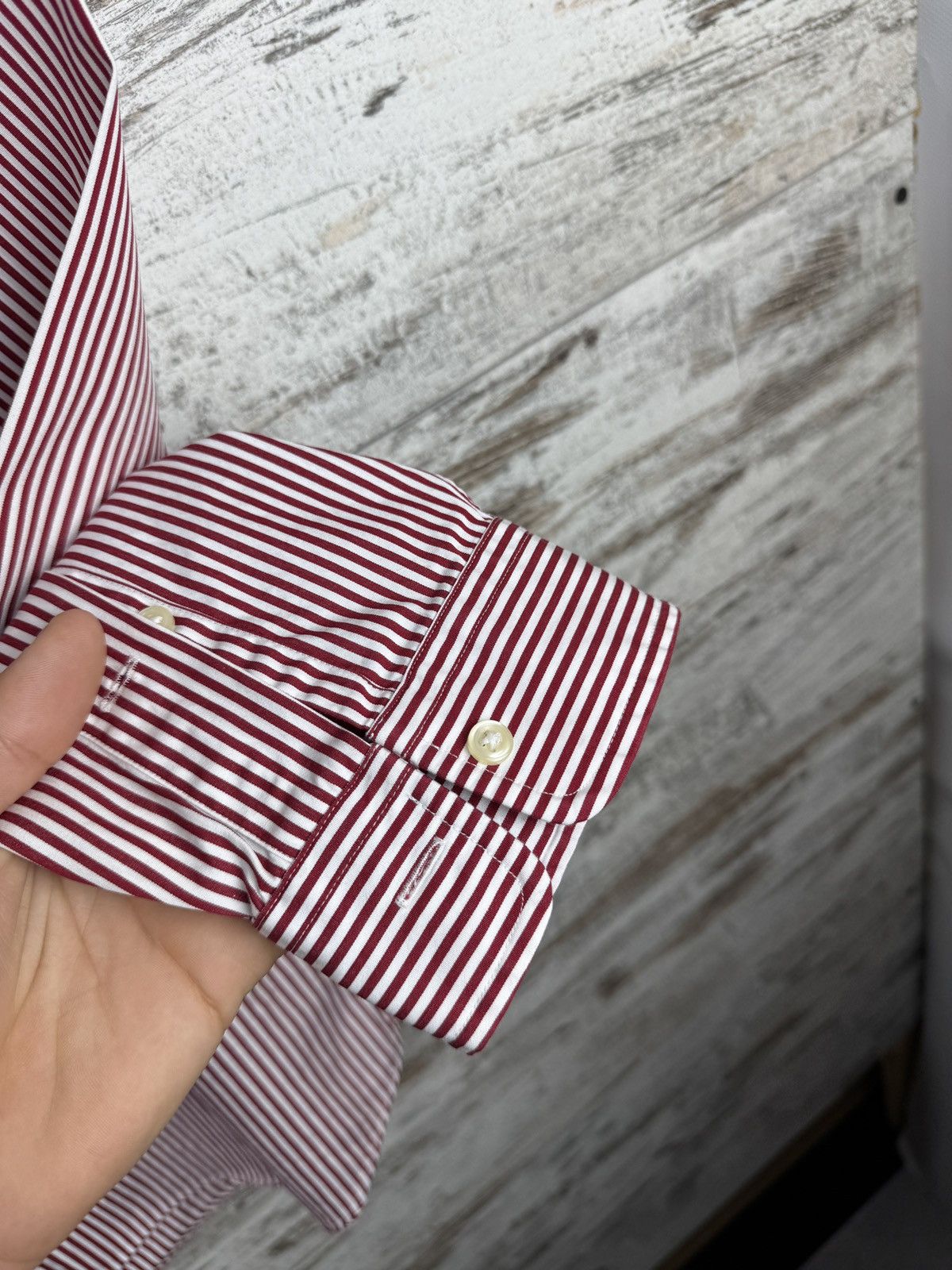 Polo Ralph Lauren × Vintage Mens Vintage Polo Ralph Lauren striped shirts button up Size US L / EU 52-54 / 3 - 8 Thumbnail