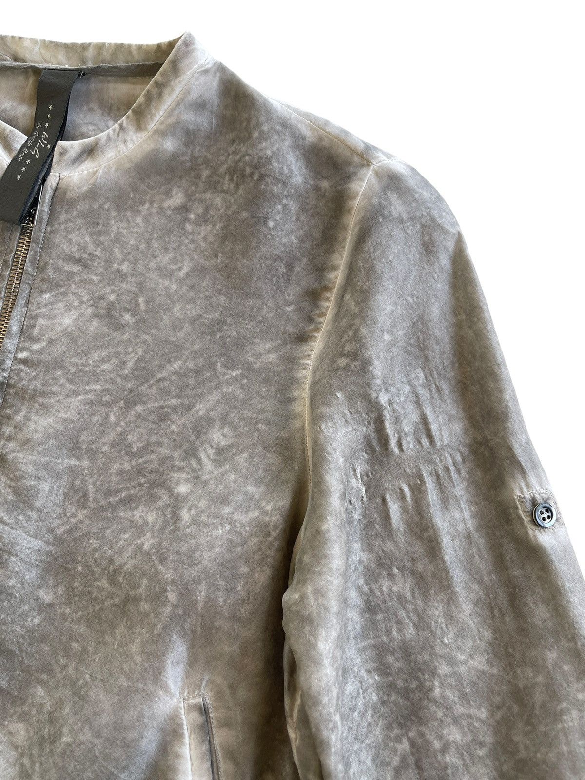 Giorgio Brato Giorgio Brato Silk Dirty Grey Jacket Size M / US 6-8 / IT 42-44 - 9 Thumbnail
