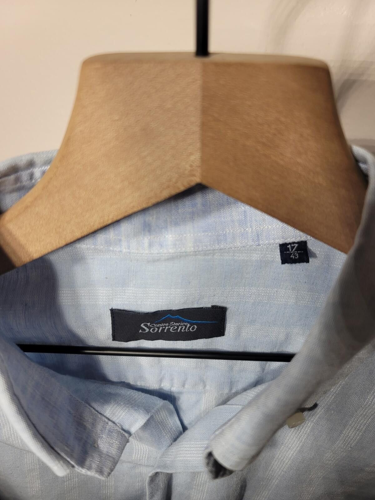 Other Sorrento Linen Striped Button Down Shirt Quiet Lux Sz XL Size 44R - 2 Thumbnail
