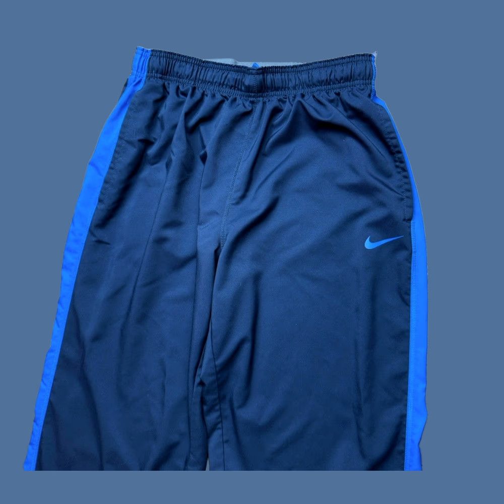 Nike Nike Pants Mens Large Navy Blue Team Woven Training Track Athletic Running Size US 33 - 1 Thumbnail