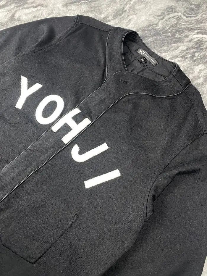 Adidas × Y-3 Y3 Adidas Yohji Yamamoto Oversized Baseball Shirt Jersey Size US S / EU 44-46 / 1 - 3 Thumbnail