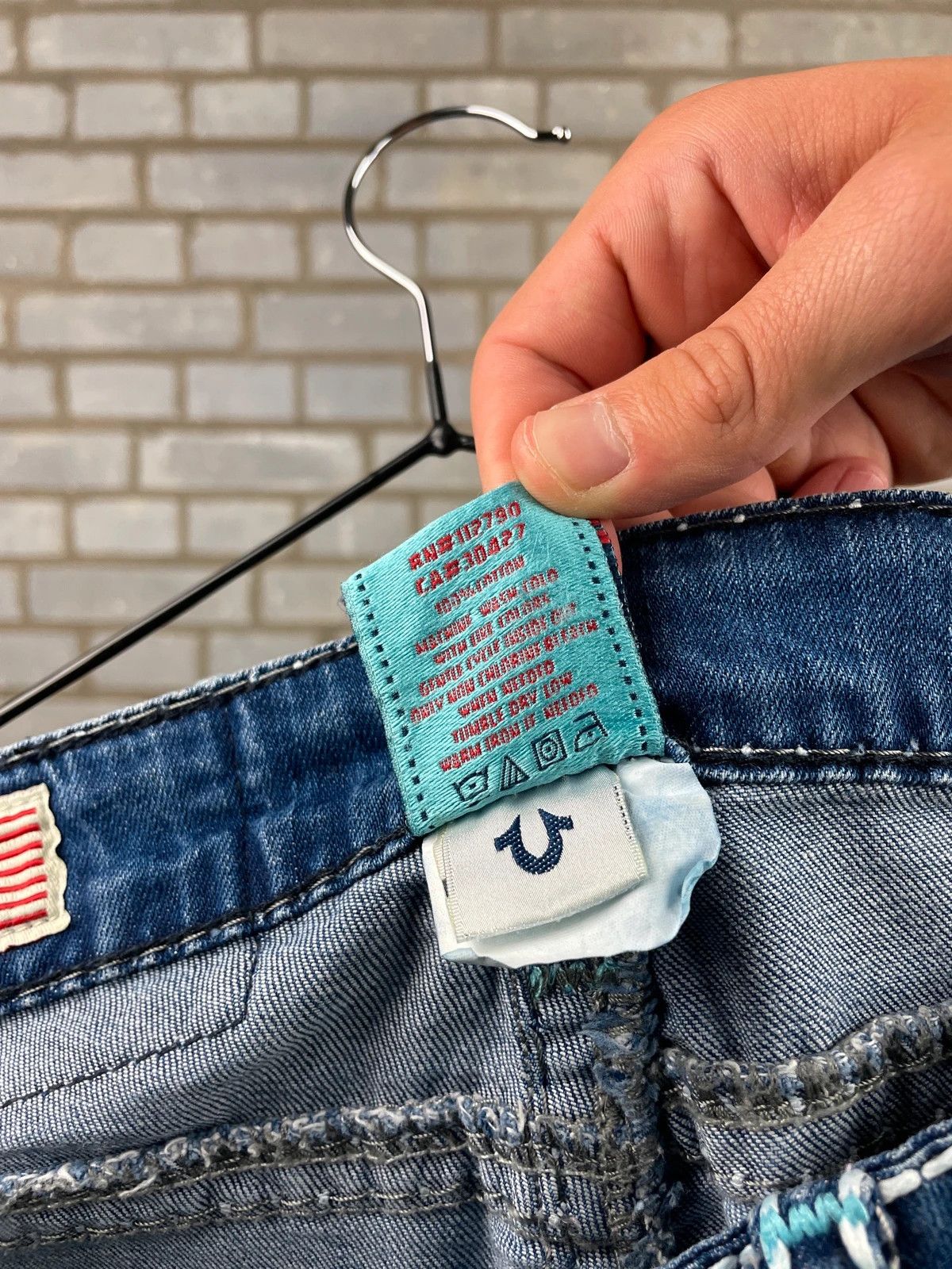 True Religion True Religion female Y2K affliction style jeans Size 27" / US 4 / IT 40 - 7 Thumbnail