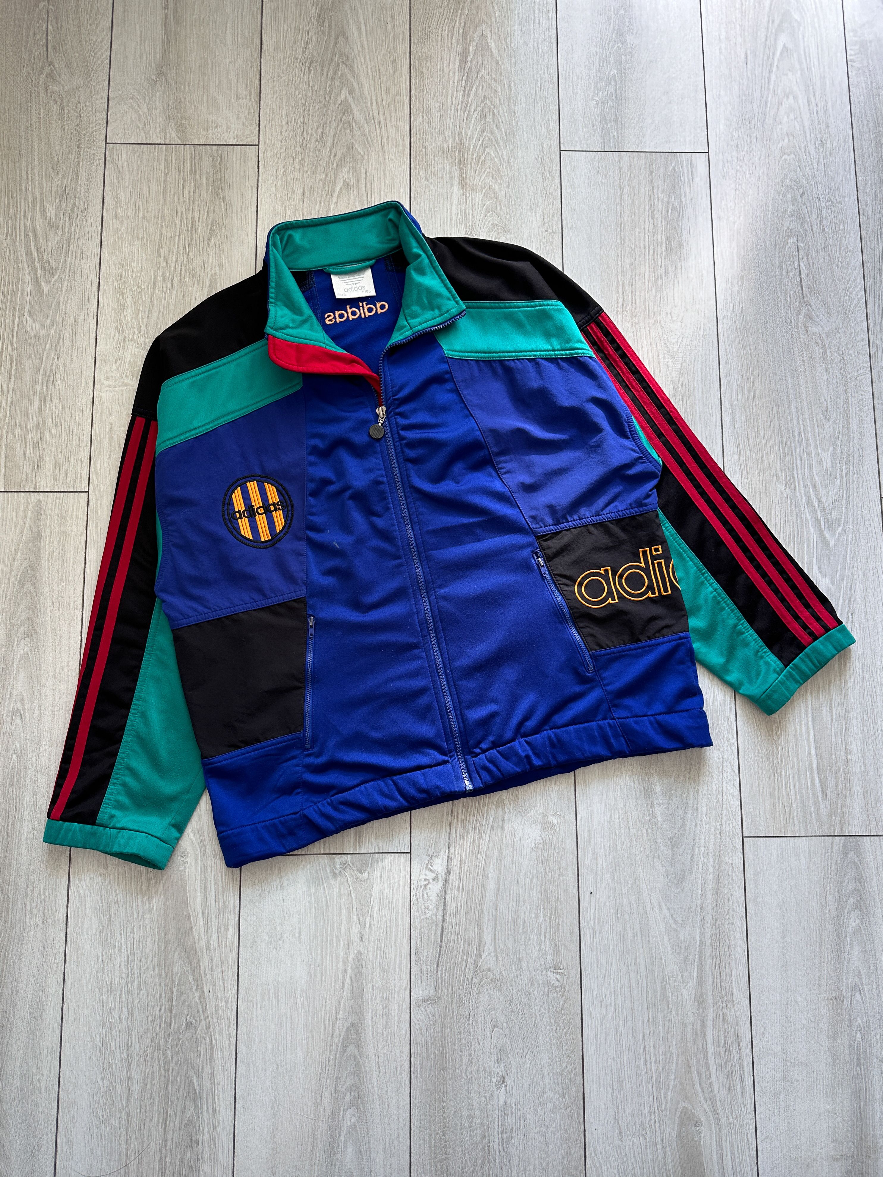 Adidas Vintage Adidas Track Top Jacket Size US M / EU 48-50 / 2 - 1 Thumbnail