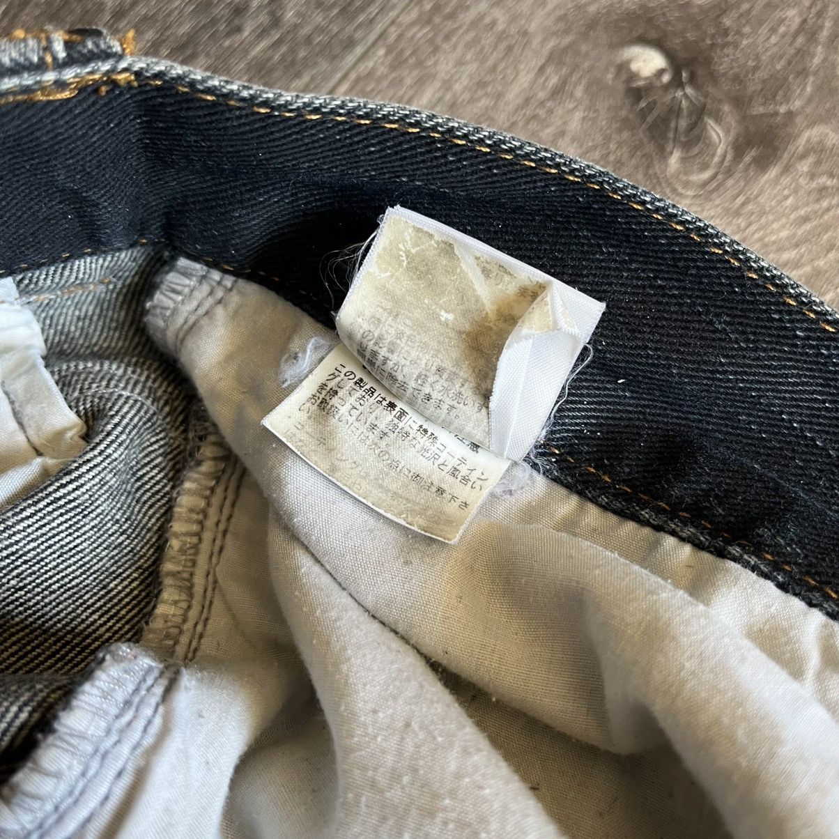 291295=Homme Vintage Japanese Brand 29125 Homme Avant Garde Pocket Jeans Size US 30 / EU 46 - 11 Thumbnail