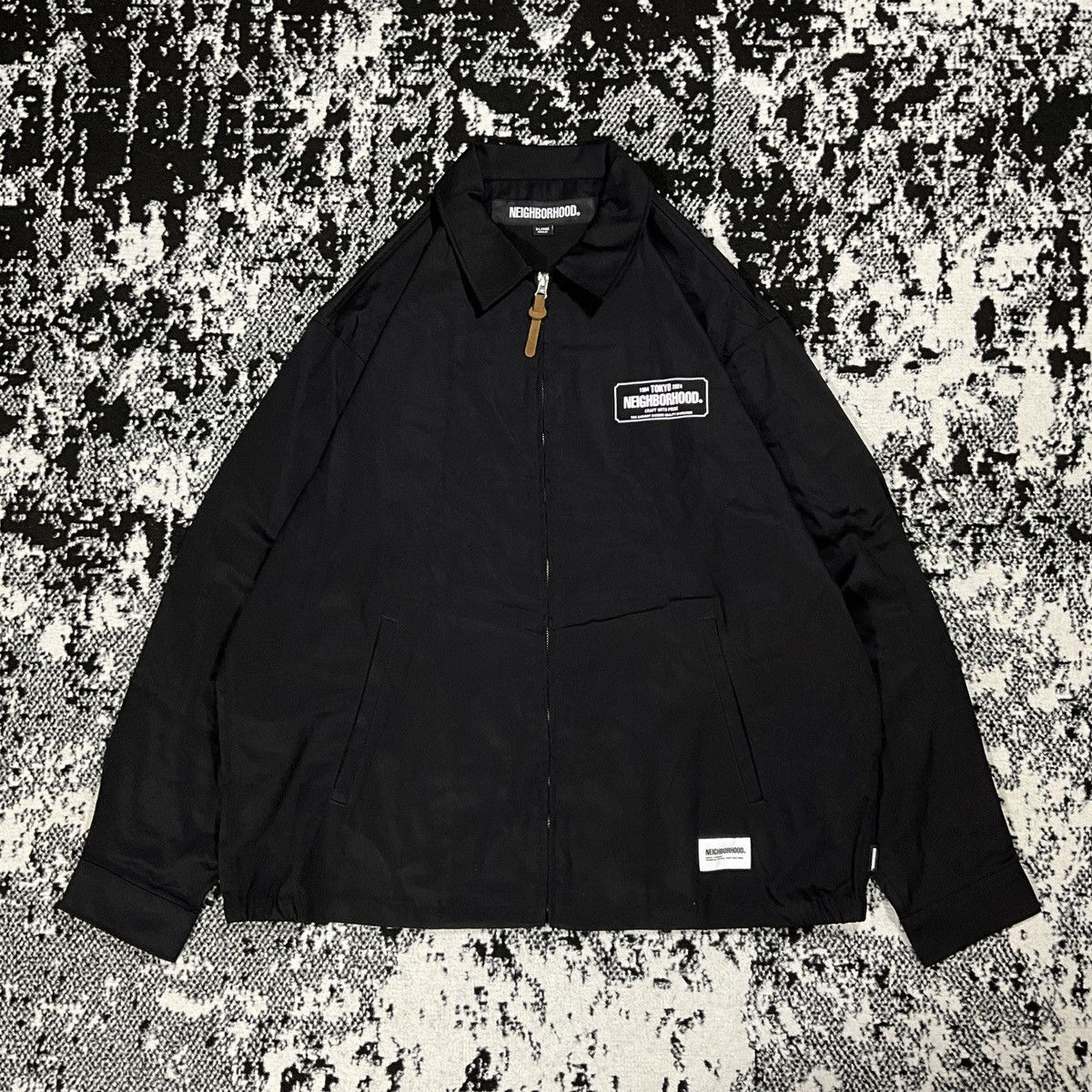 Neighborhood NEIGHBORHOOD ZIP WORK JKT 2024 IN BLACK - XLARGE Size US XL / EU 56 / 4 - 3 Thumbnail