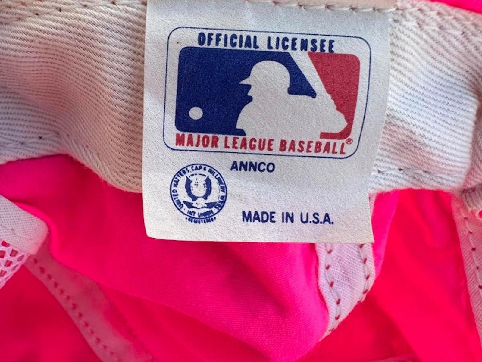 Other Oakland Athletics Neon Pink Snapback Hat USA Size ONE SIZE - 3 Thumbnail