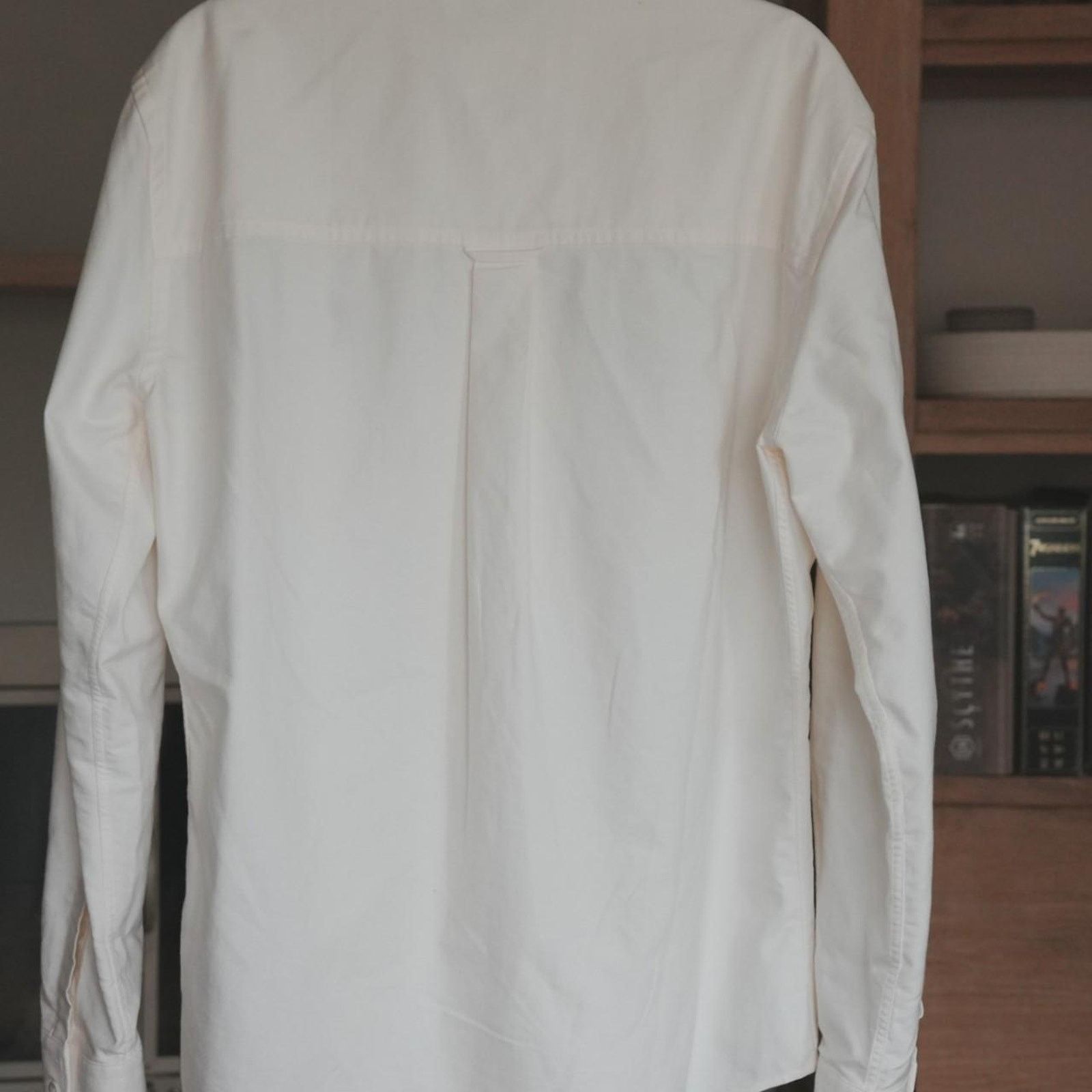 AMI AMI White Oxford Shirt (OCBD) Size US L / EU 52-54 / 3 - 2 Thumbnail