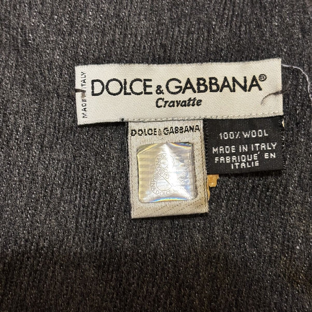 Dolce & Gabbana vintage mens dolce & gabbana wool scarf Size ONE SIZE - 6 Thumbnail