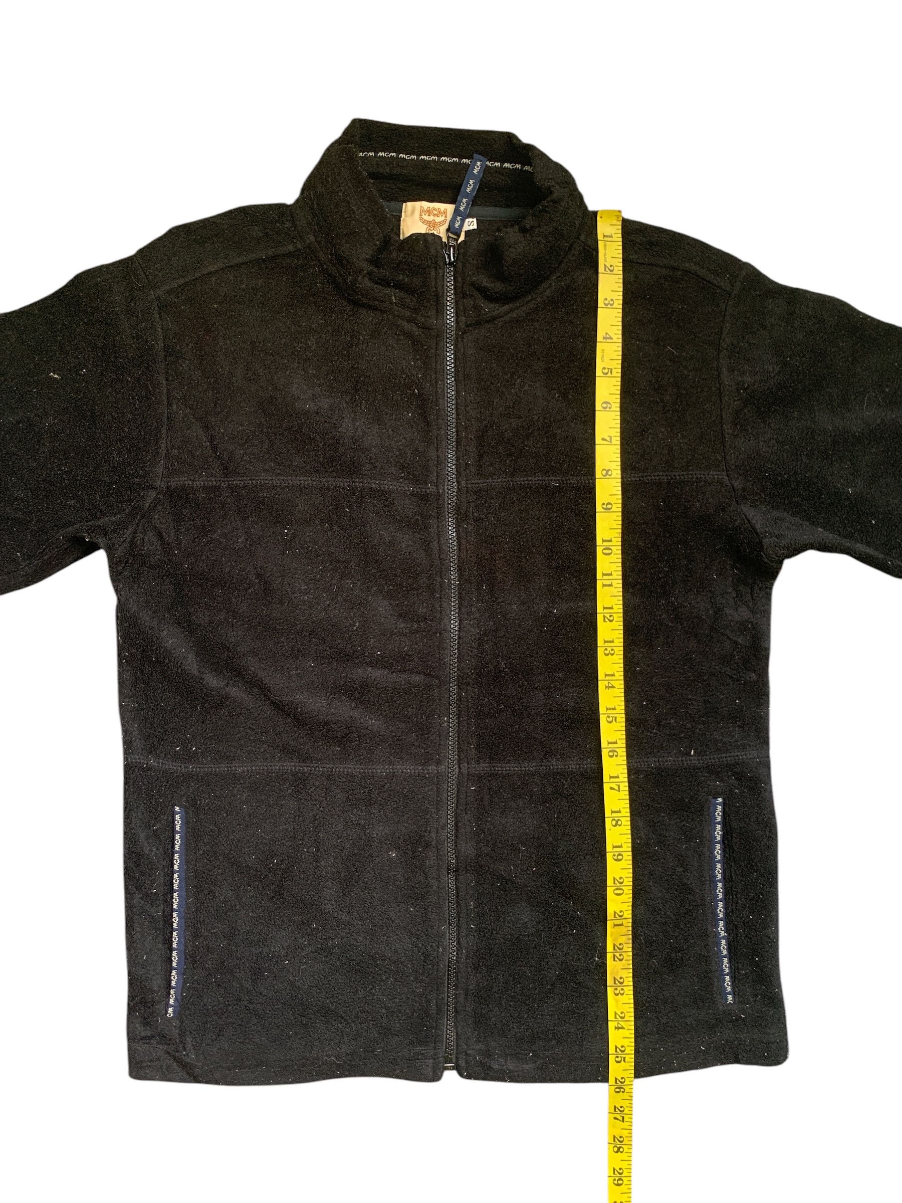 Designer × MCM Rare Design MCM Zipper Fleece Sweater Size US S / EU 44-46 / 1 - 11 Thumbnail