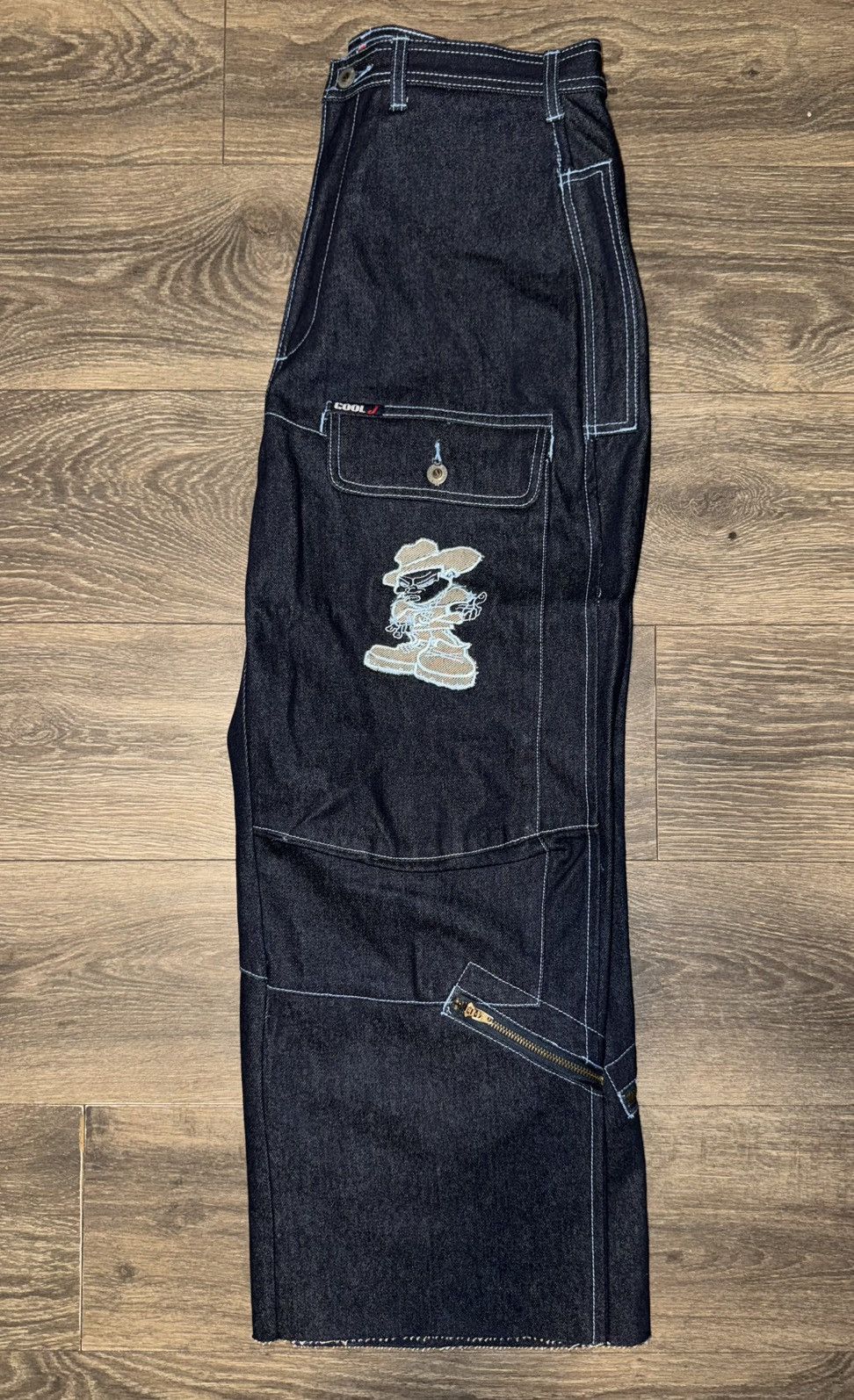 Other LL COOL J Vintage Baggy Skater Jeans Size US 34 / EU 50 - 3 Thumbnail