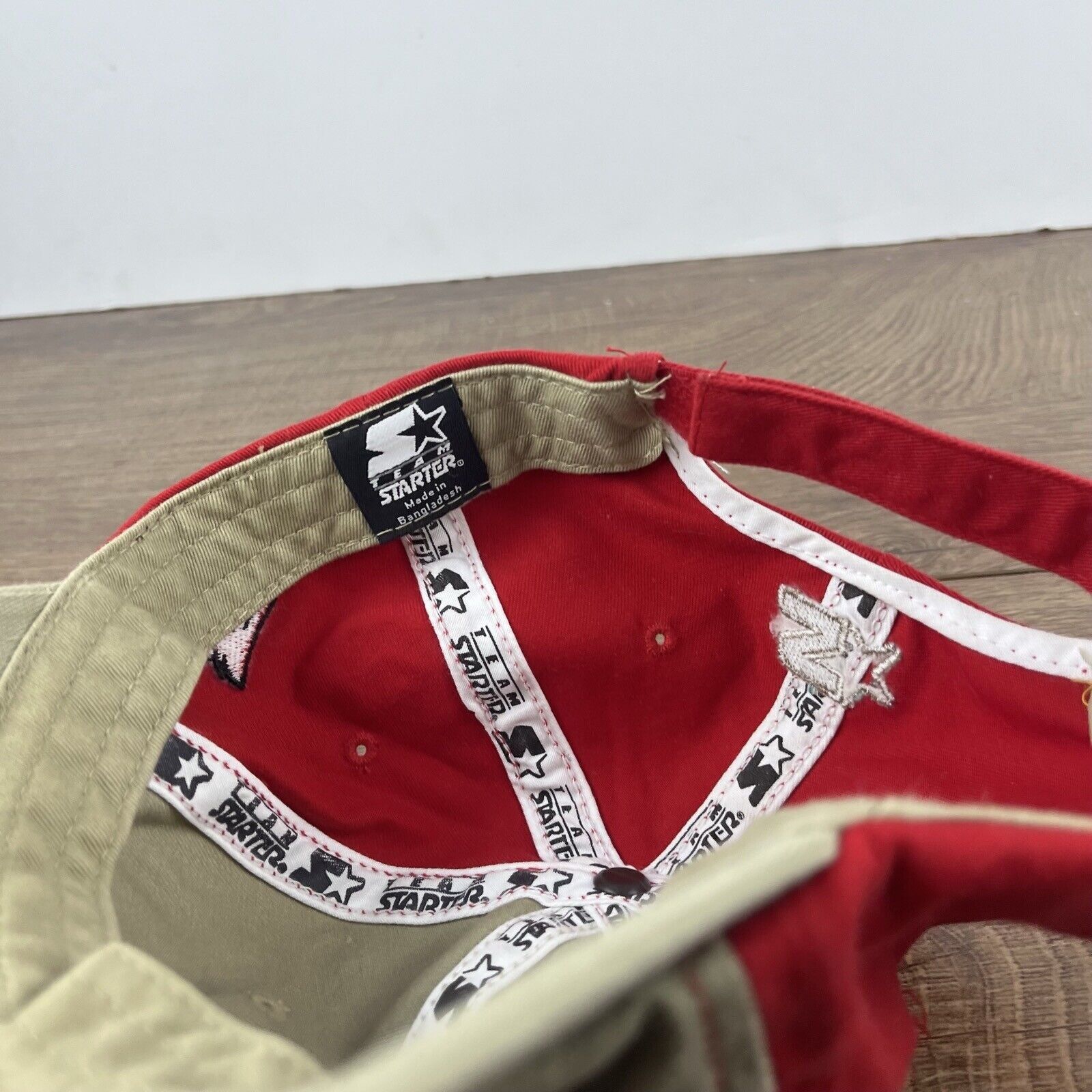 Starter Louisville Cardinals Hat Starter Hat Adjustable Hat Tan Hat Size ONE SIZE - 16 Thumbnail