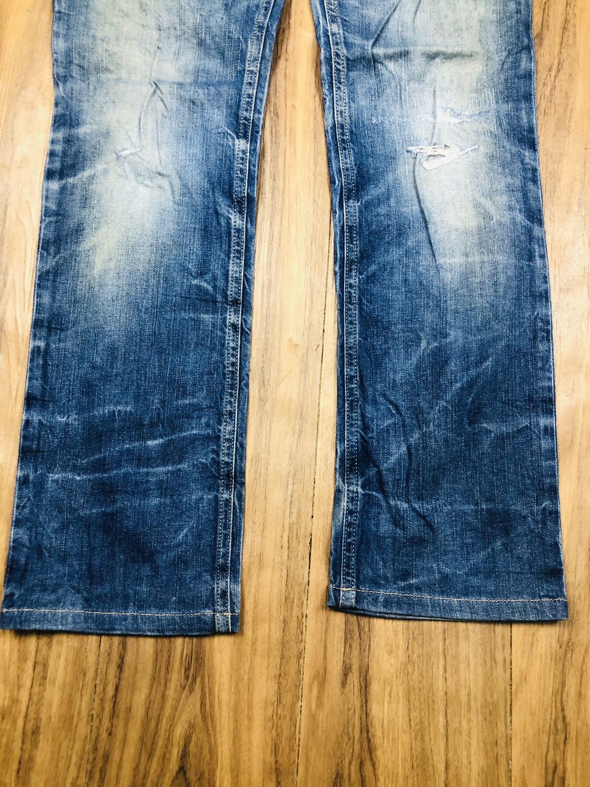 Diesel Diesel Industry Distress Jeans (34) Size 26" / US 2 / IT 38 - 4 Thumbnail