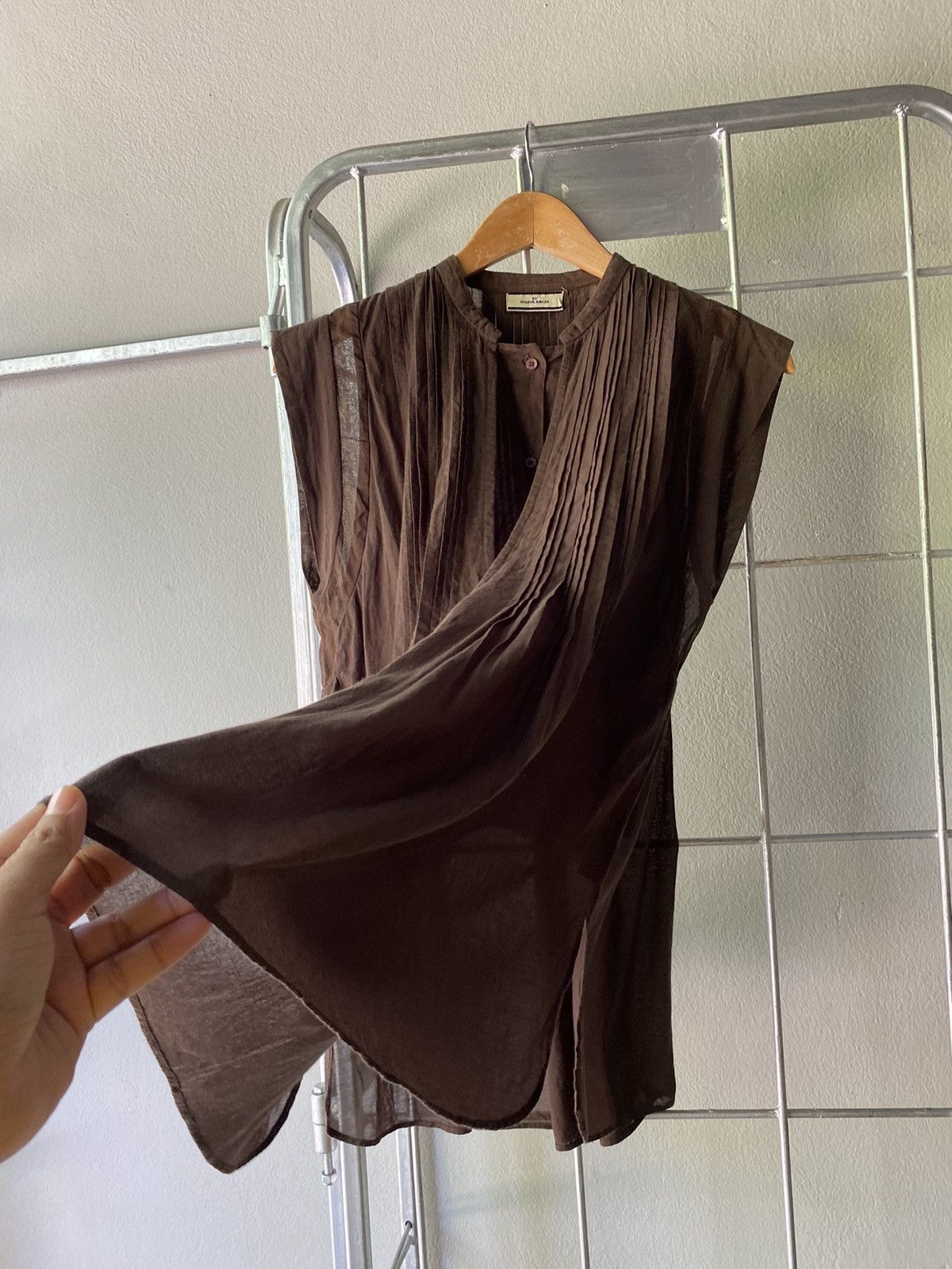 By Malene Birger Malene Birger brown blouse Size ONE SIZE - 11 Thumbnail