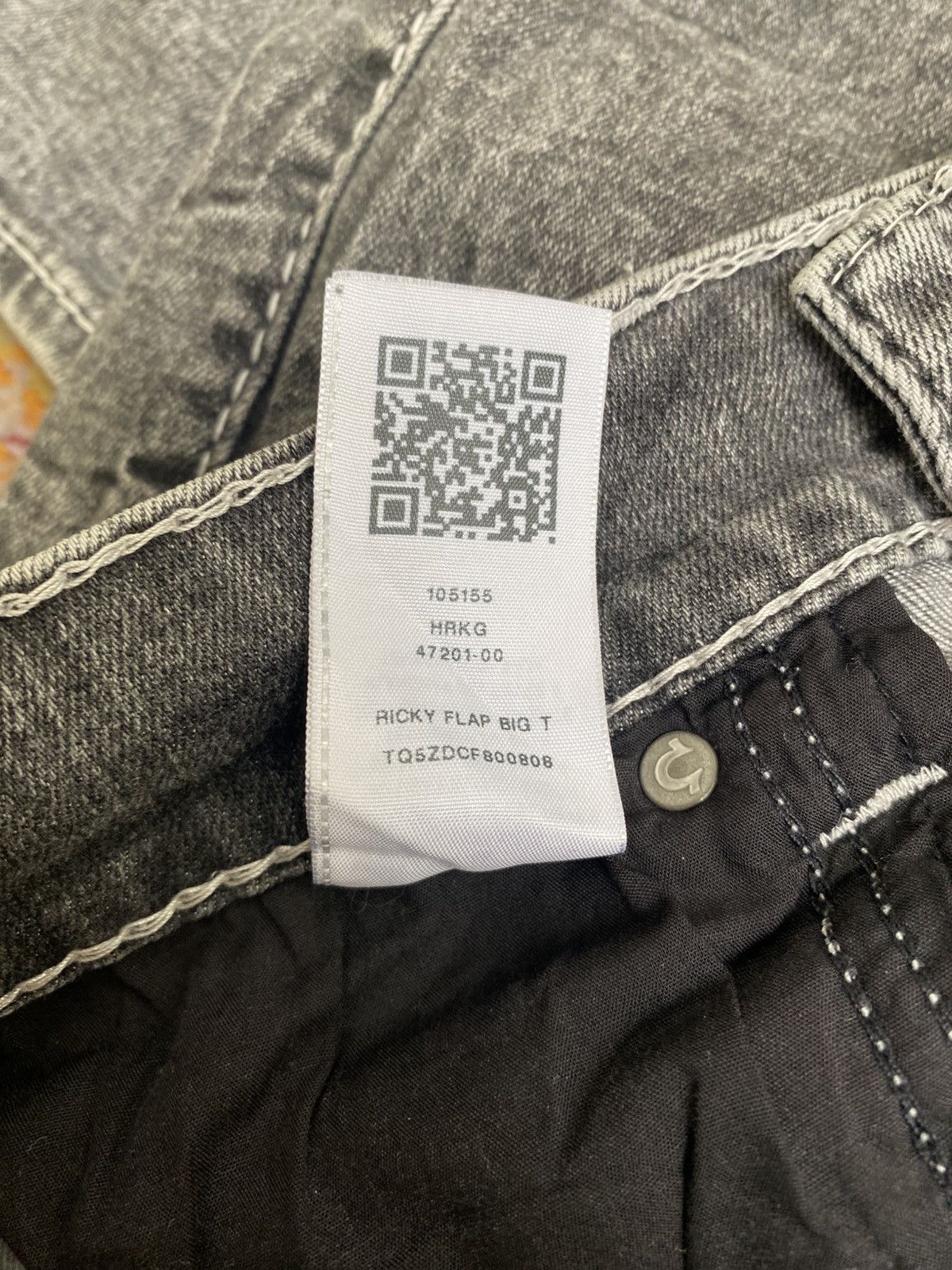 True Religion True Religion Ricky Flap Big T Jeans Size US 34 / EU 50 - 5 Thumbnail