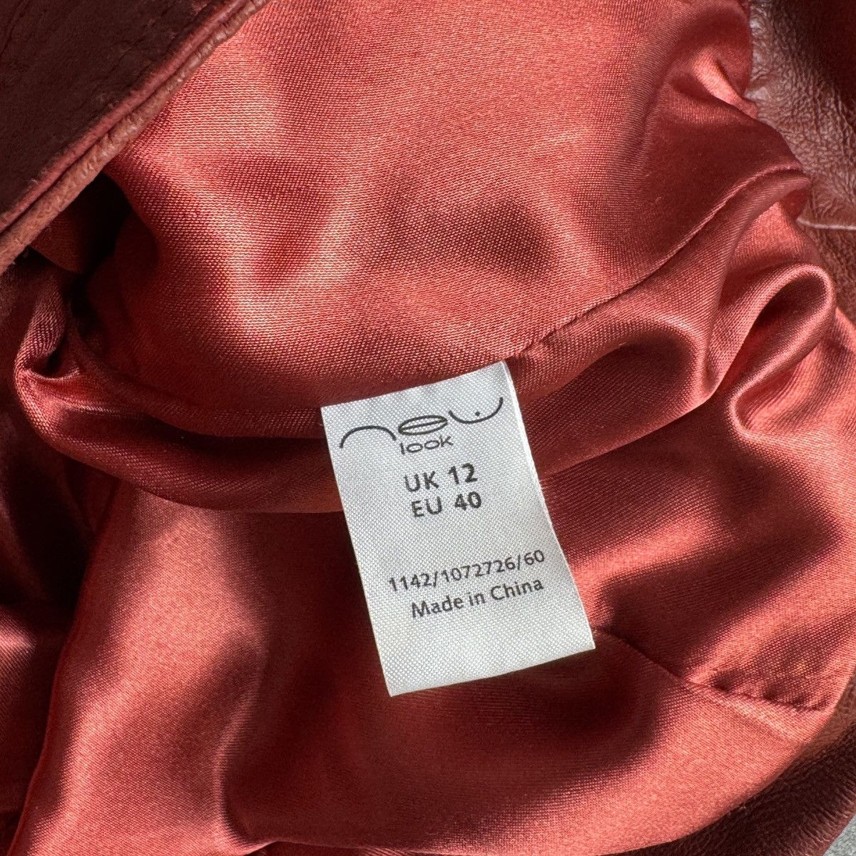 Hysteric Glamour Vintage Strap Details Y2K Red Leather Cropped Jacket Size M / US 6-8 / IT 42-44 - 13 Thumbnail