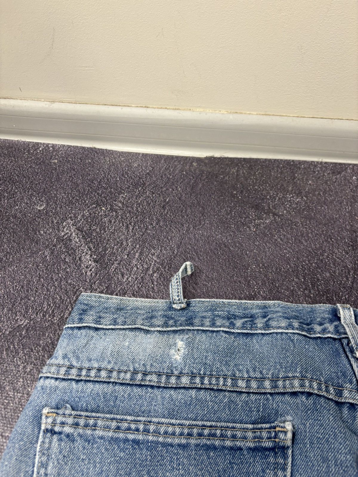 Dickies Vintage Dickies Y2K Faded Light Blue Denim Hype Baggy Jeans Size US 44 / EU 60 - 6 Thumbnail
