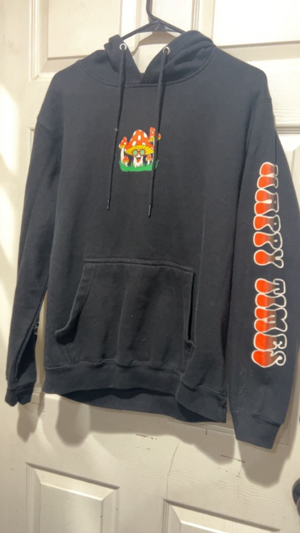 Other Men's Eighty Eight Brand Black Multicolor Mushroom Hoodie M Size US M / EU 48-50 / 2 - 2 Thumbnail