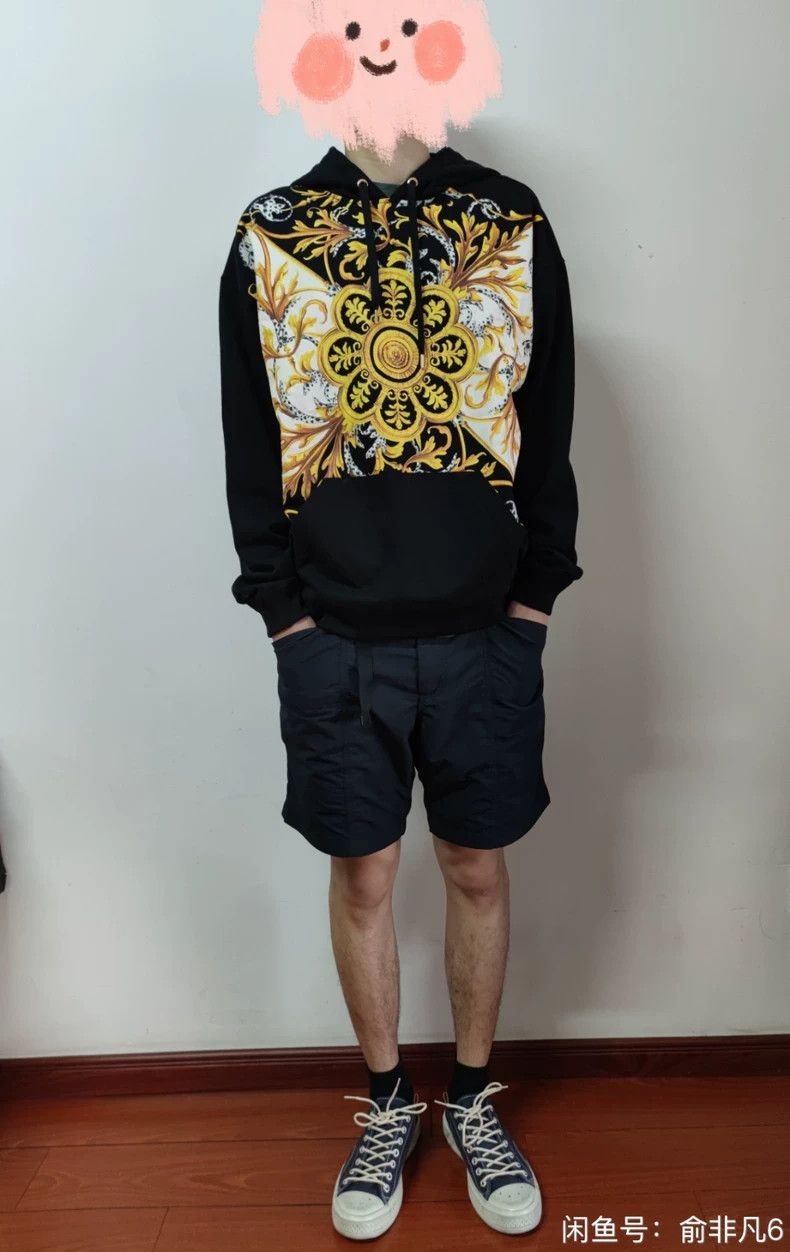 Versace Versace Embroidered hooded sweatshirt jacket Size US L / EU 52-54 / 3 - 1 Thumbnail