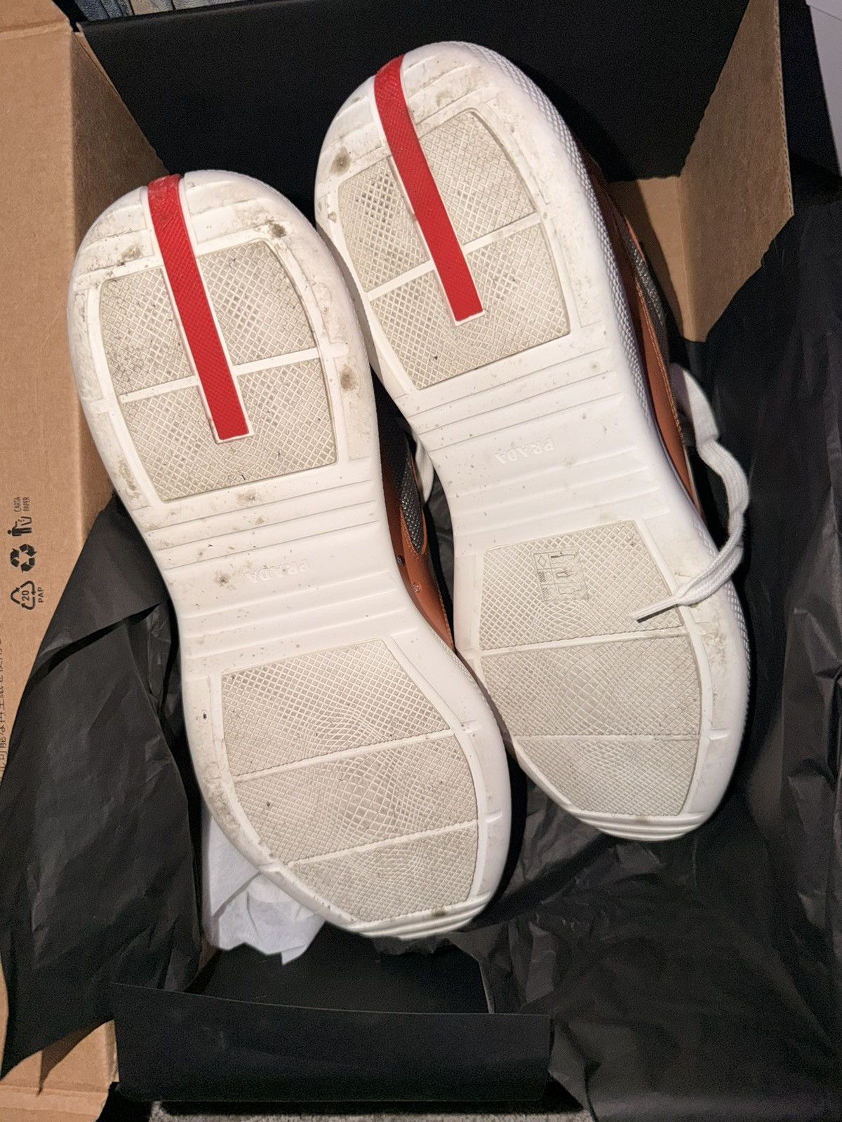 Prada Prada Americas Cup Patent Leather Size US 12 / EU 45 - 3 Thumbnail