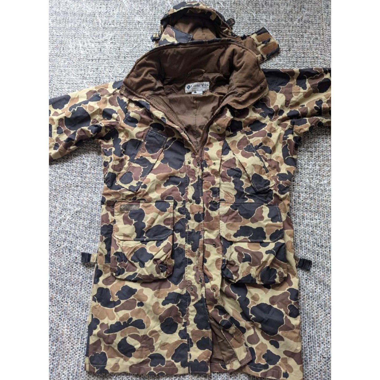 Vintage VINTAGE Columbia Fishtail Parka camouflage L Mens Regular Nylon Coat Woodland M51 military style HUNTING Size US L / EU 52-54 / 3 - 3 Thumbnail