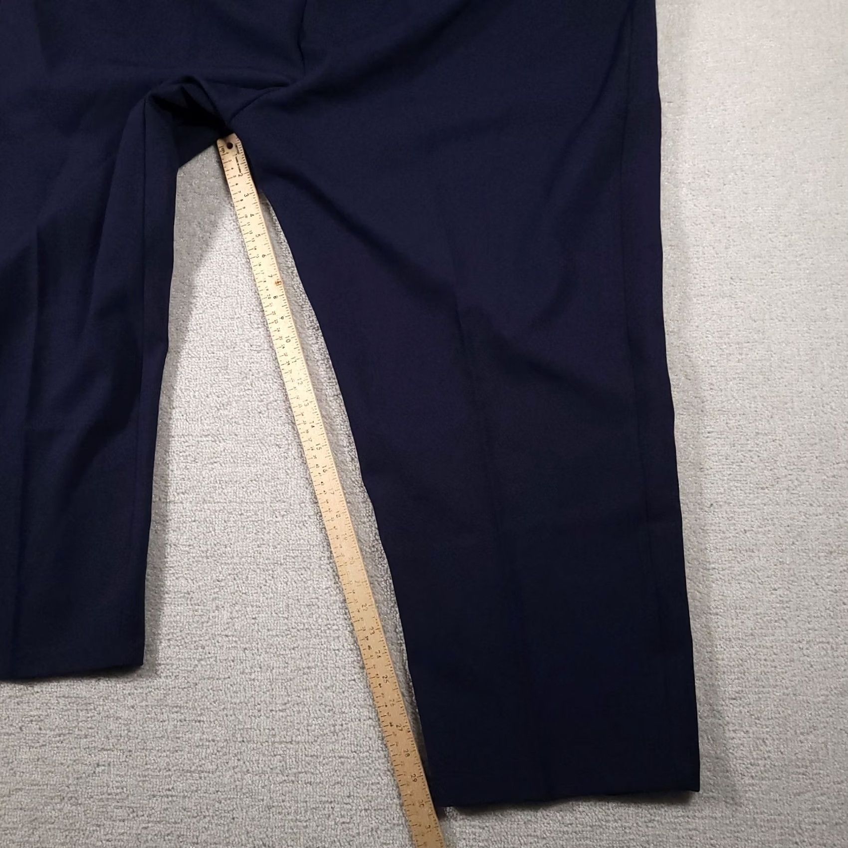 Levi's Bend Over Levi's Pull On Pants Women's 36W Blue Elastic Waist High Rise Pants Size 38" / US 16 / IT 52 - 6 Thumbnail