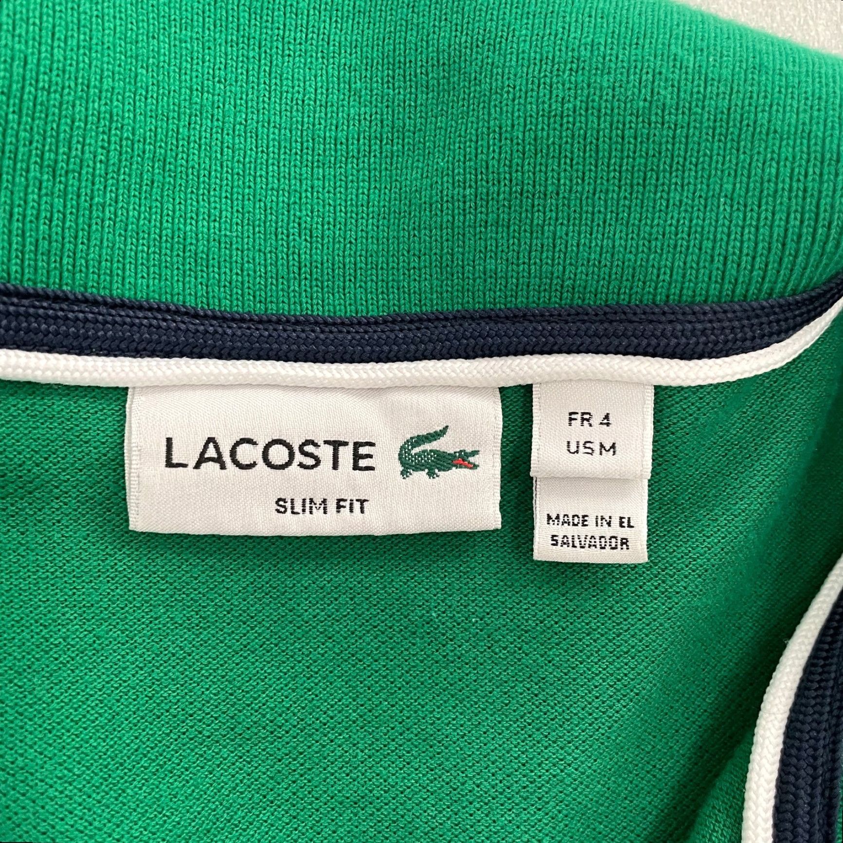 Lacoste Lacoste Shirt Adult Medium Yucca Green Tennis Embroidered Polo Mens 4 Slim Fit Size US M / EU 48-50 / 2 - 6 Thumbnail