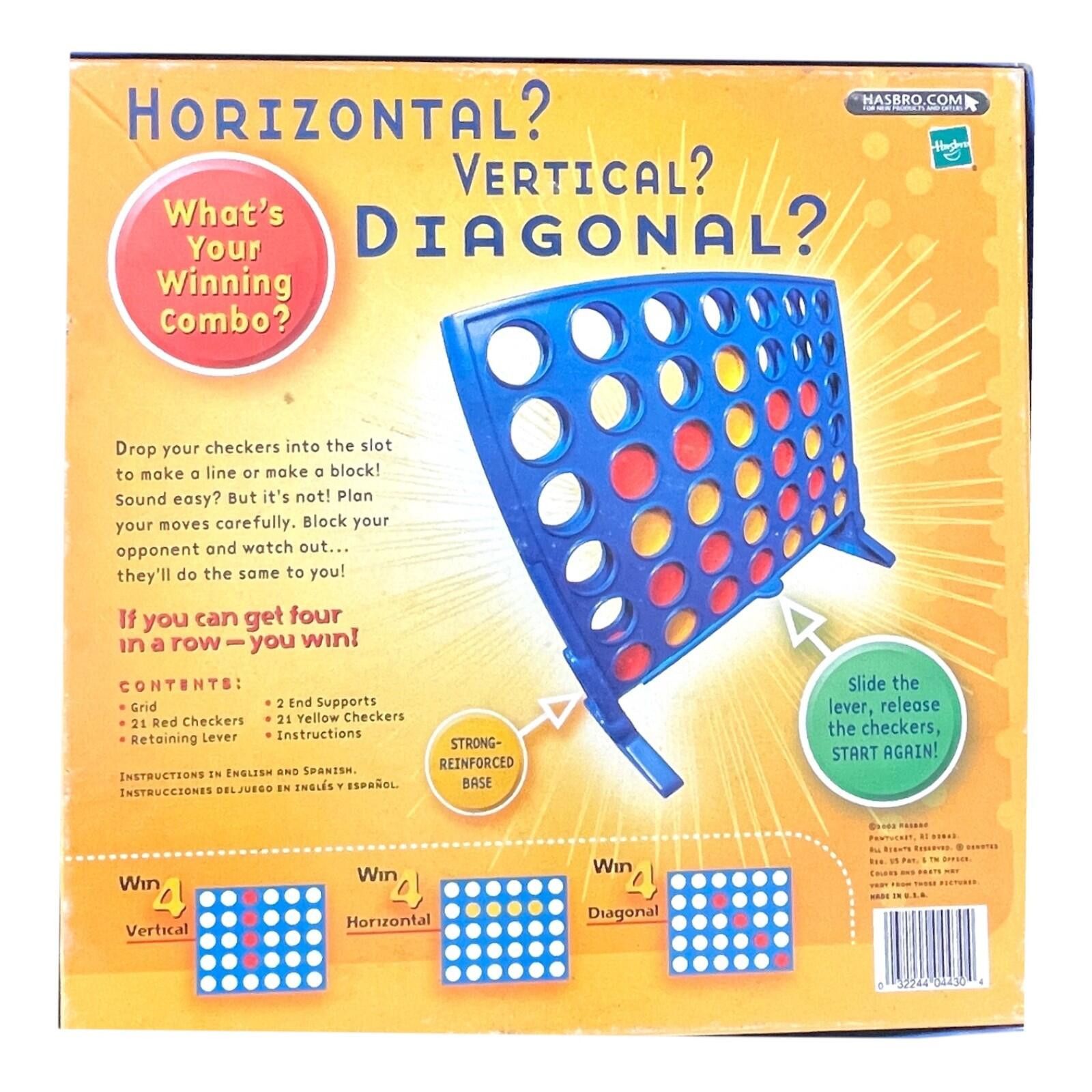Other Connect Four Game 2002 Milton Bradley Complete Vintage CLEAN Size ONE SIZE - 2 Thumbnail