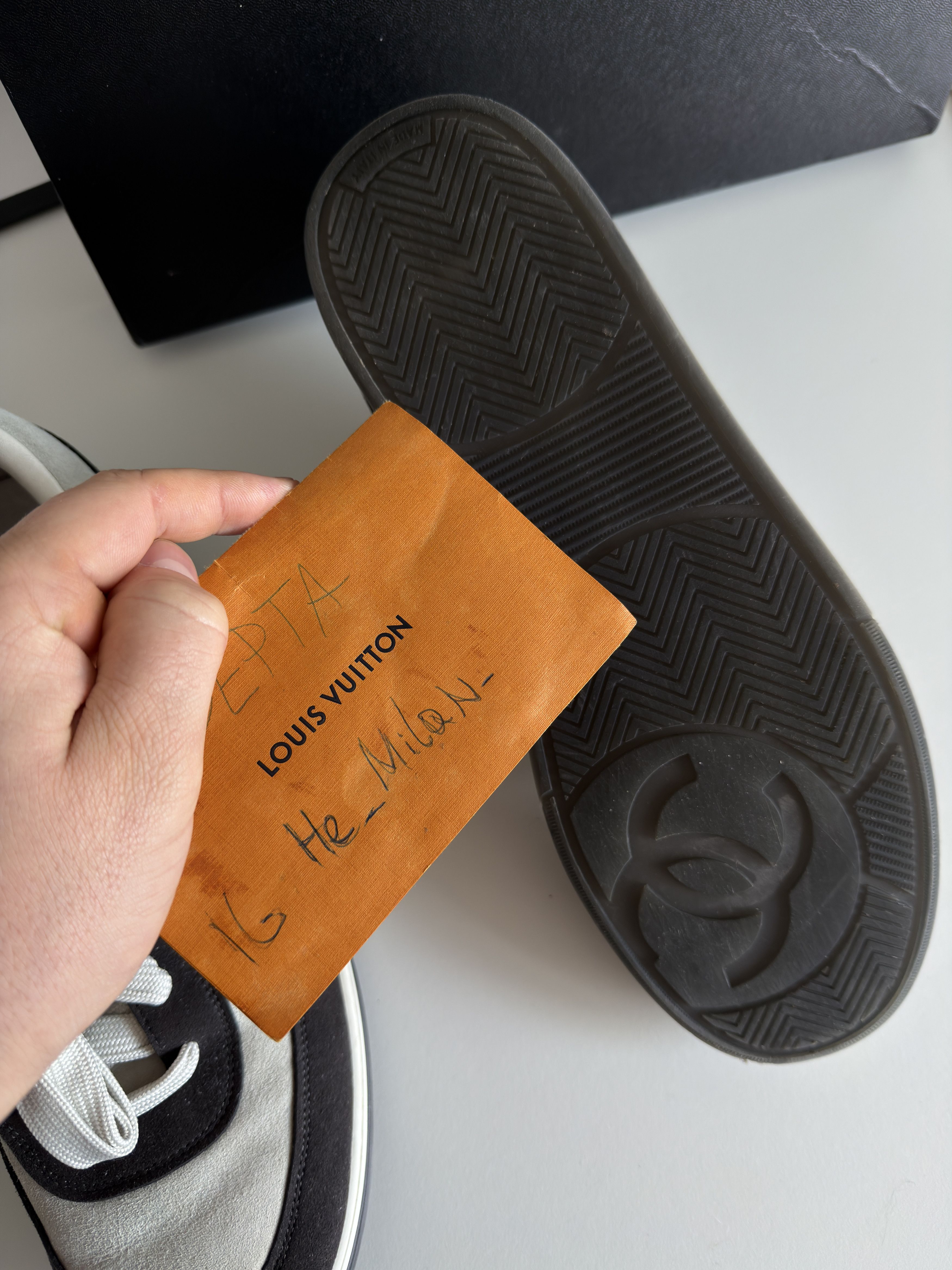 Chanel Chanel cc sneakers | size 45 Size US 12 / EU 45 - 14 Thumbnail