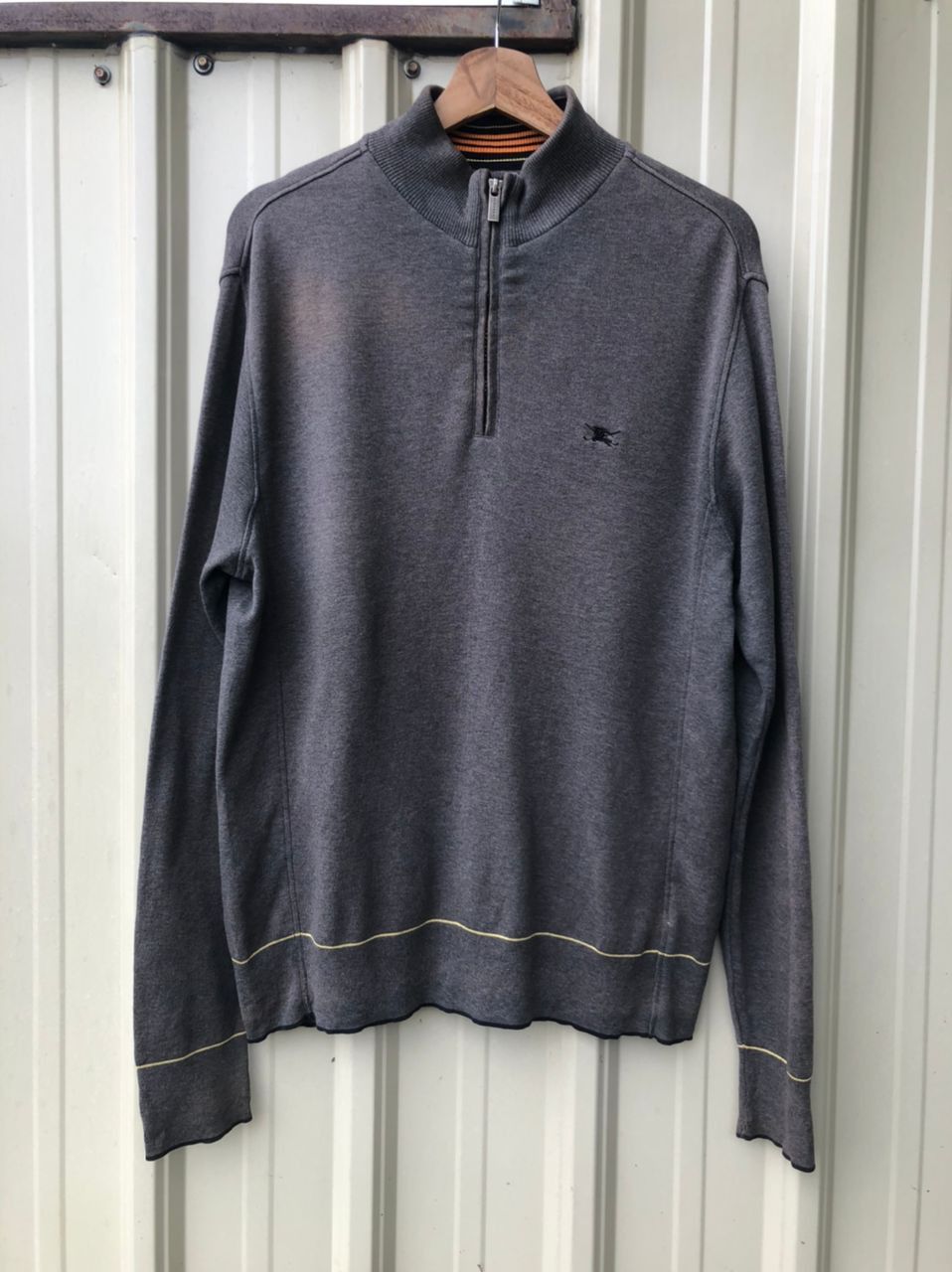 Burberry × Vintage Vintage Burberry Golf Knit Sweater Size US L / EU 52-54 / 3 - 1 Thumbnail