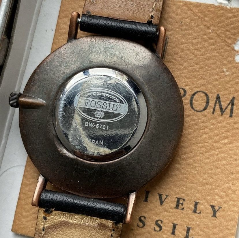 Fossil 1995 FOSSIL MASSACHUSETTS STONE WATCH BW-6761 Size ONE SIZE - 6 Thumbnail