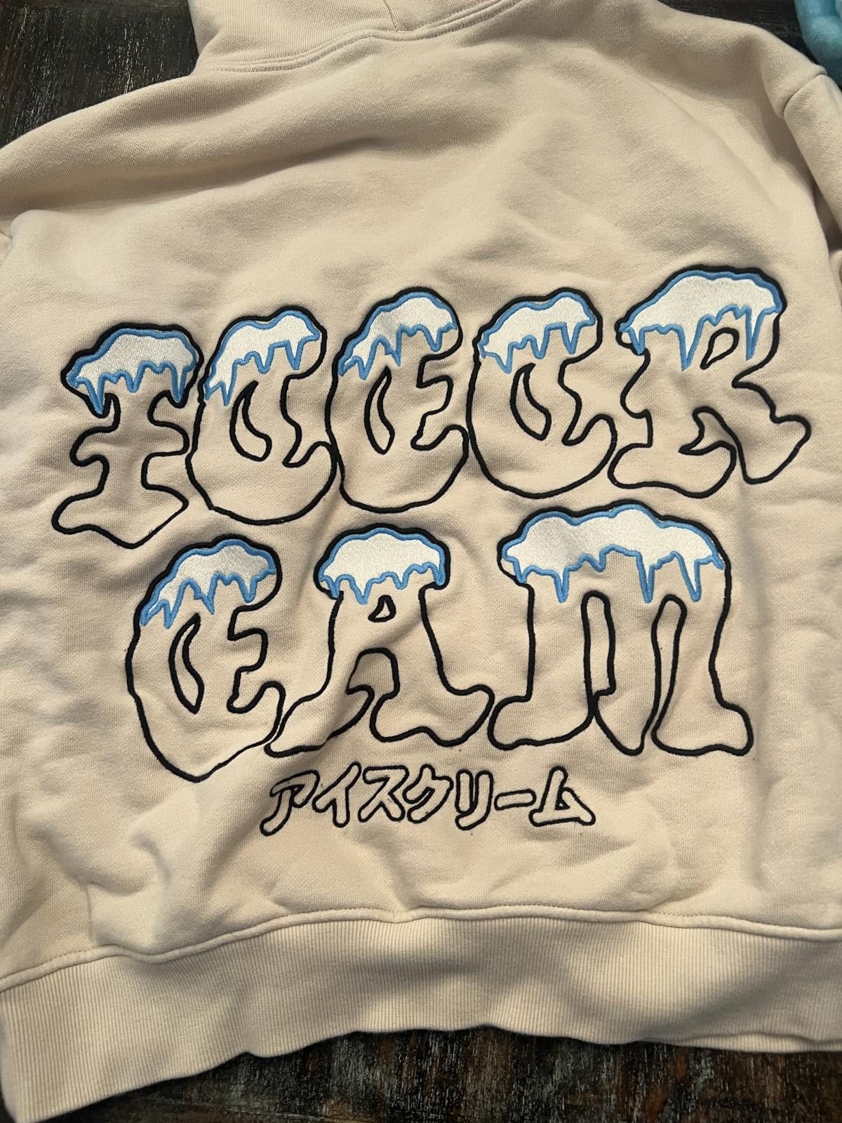 Icecream Icecream Icee Hoodie 'Fog' - Stylish Streetwear - AS Size US S / EU 44-46 / 1 - 7 Thumbnail