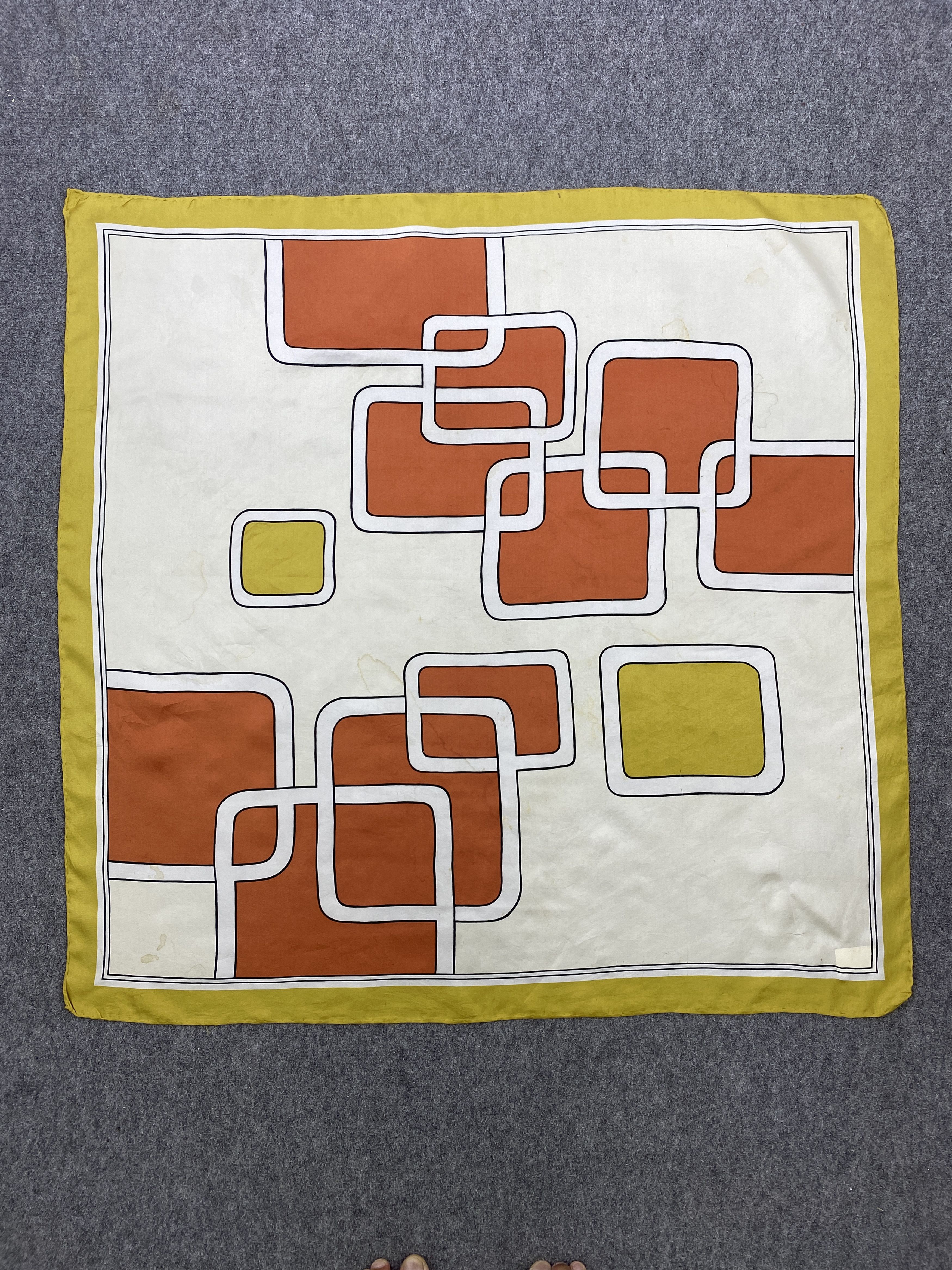 Japanese Brand Vintage Japanese Brand Silk Scarf SN0155 Size ONE SIZE - 3 Thumbnail