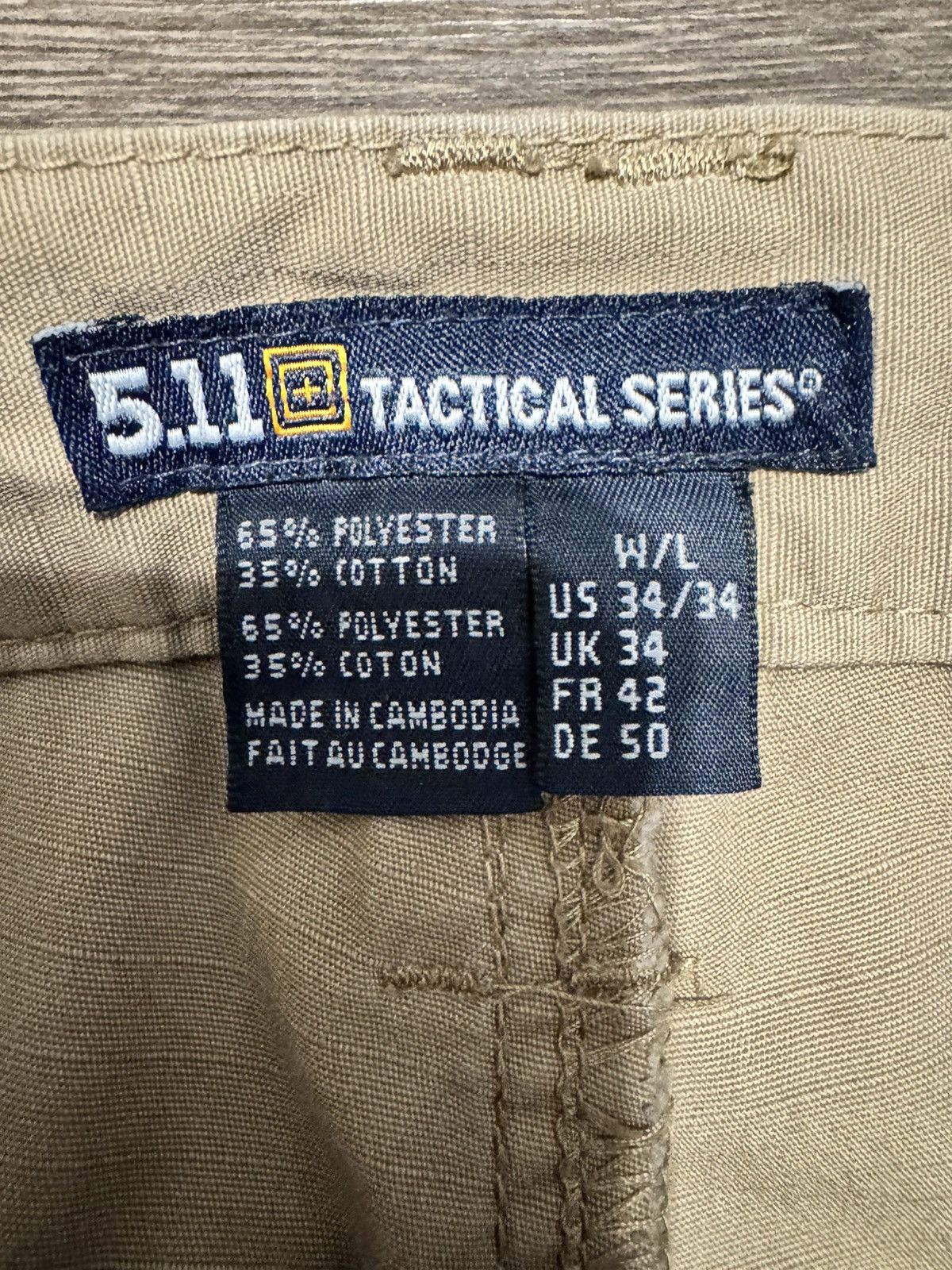 5.11 5.11 Tactical Cargo Pants Size US 34 / EU 50 - 4 Thumbnail