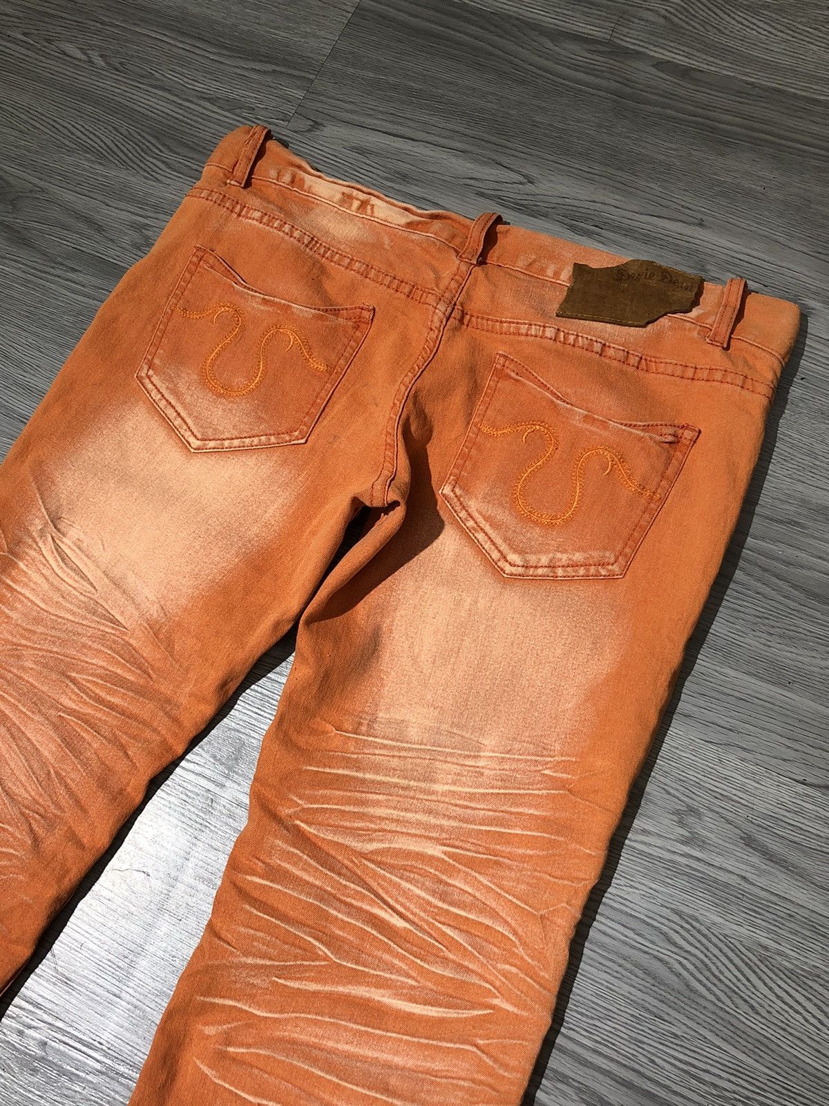 Designer × Japanese Brand × Vintage Y2k Flare Dexie Dean Jeans Size 42" / US 20 - 6 Thumbnail