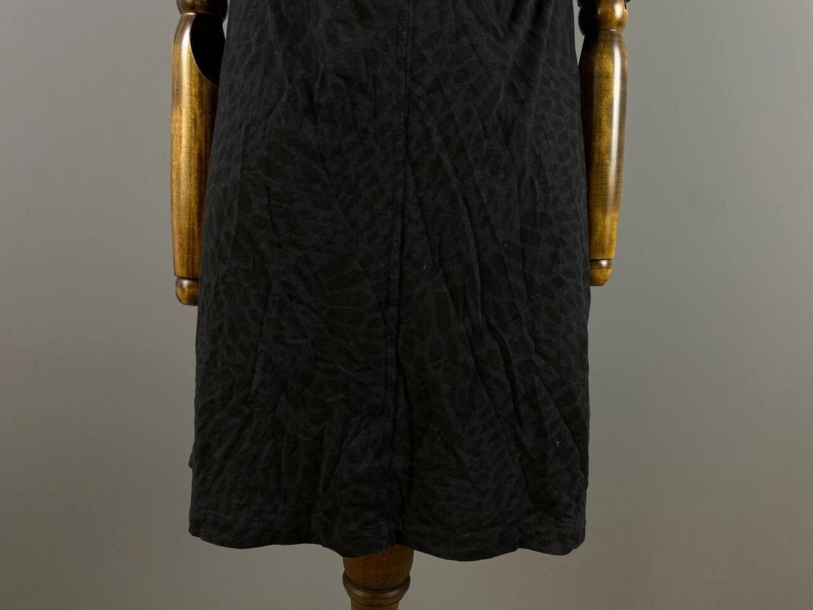 Designer Gudrun Sjoden Black Relaxed Tunic Blouson Dress Size S Size S / US 4 / IT 40 - 2 Thumbnail