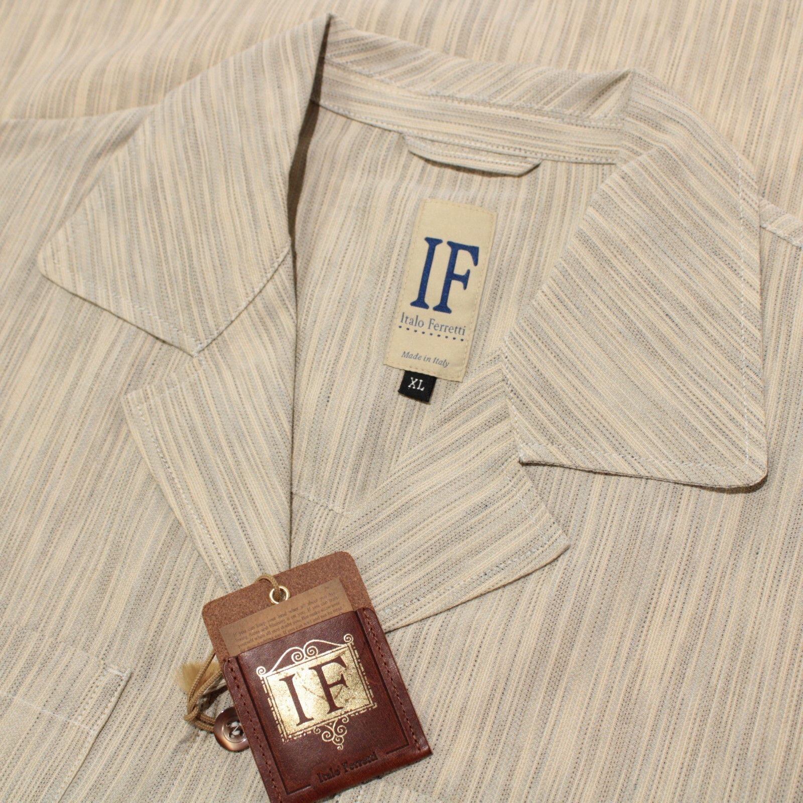 Other Italo Ferretti New with tags Shirt Size XL US In Beige Size US XL / EU 56 / 4 - 1 Thumbnail
