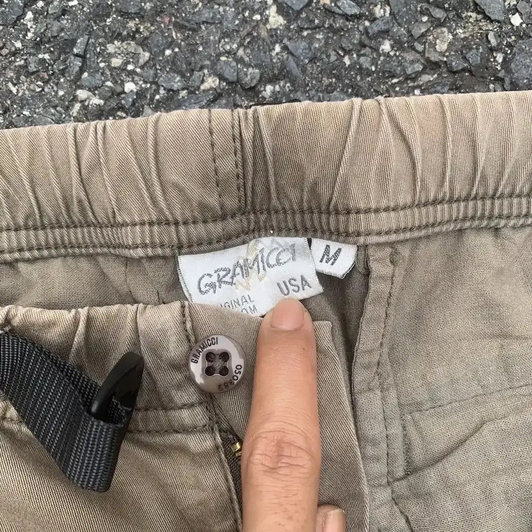 Gramicci × Vintage VINTAGE GRAMICCI TROUSERS FADED HIKING WITH BELT FREE SIZE Size US 32 / EU 48 - 8 Thumbnail