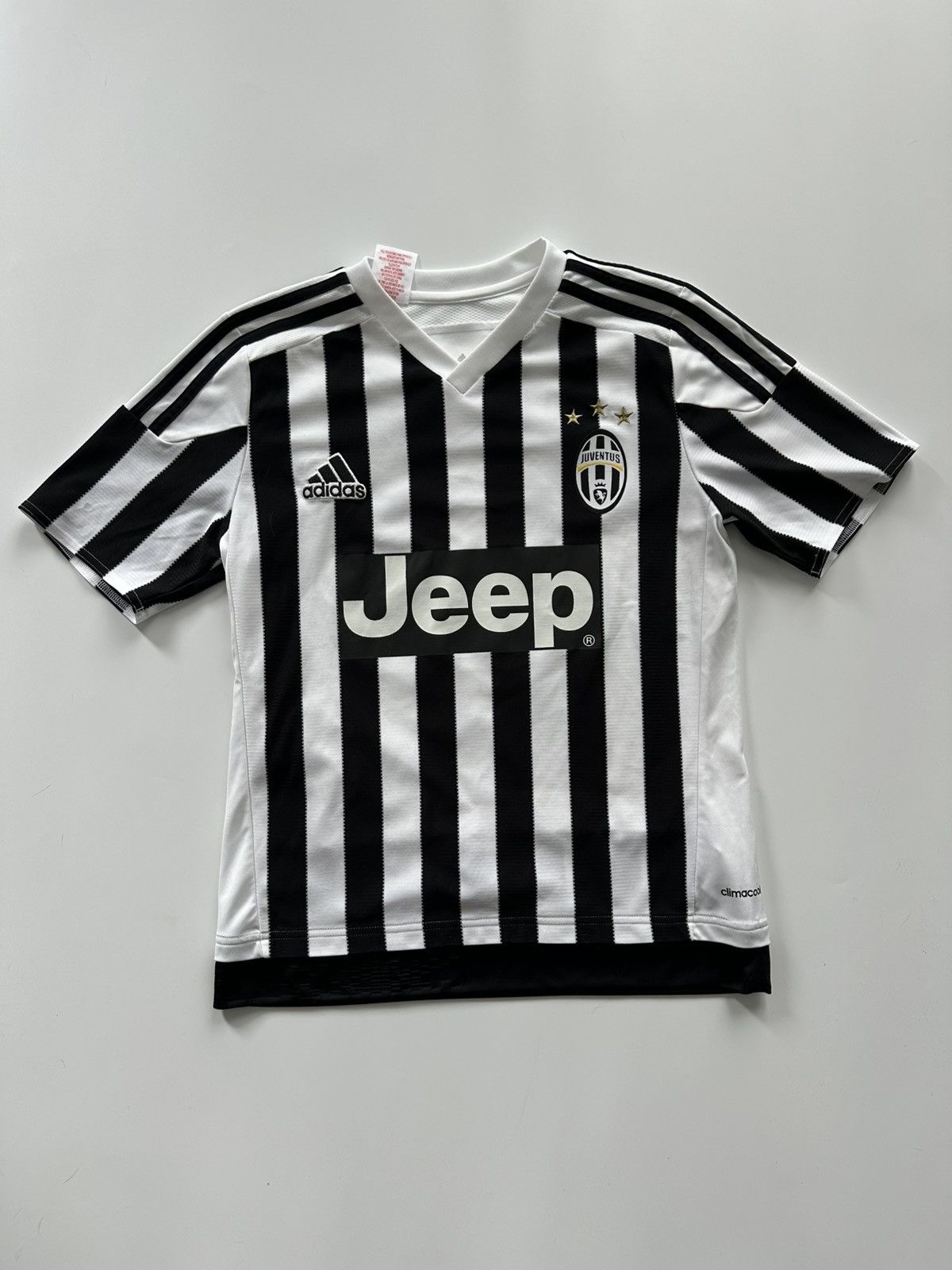 Adidas 2015 Adidas Juventus #15 Mandzukic Youth L soccer jersey tee Size US XXS / EU 40 - 10 Thumbnail
