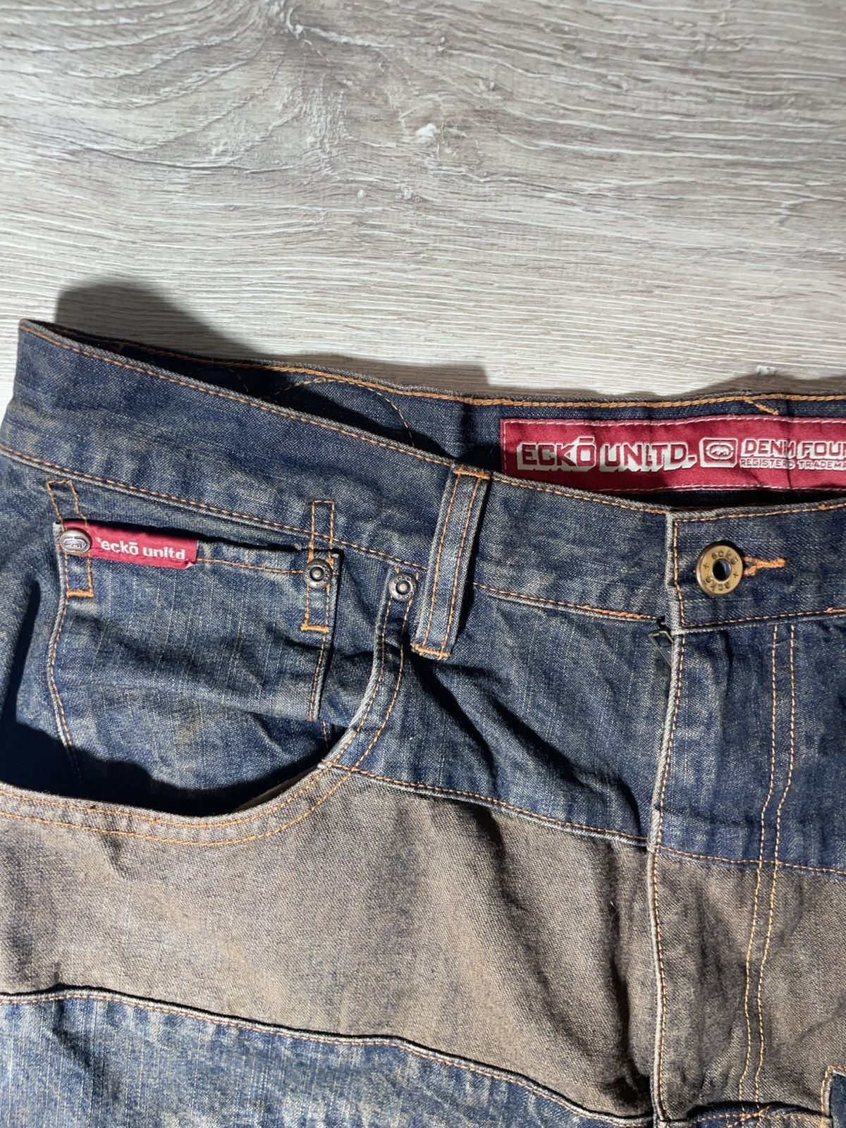 Ecko Unltd. Ecko Unltd Baggy Jeans – Y2K Hip Hop Denim Wide Fit Archive Size US 36 / EU 52 - 4 Thumbnail