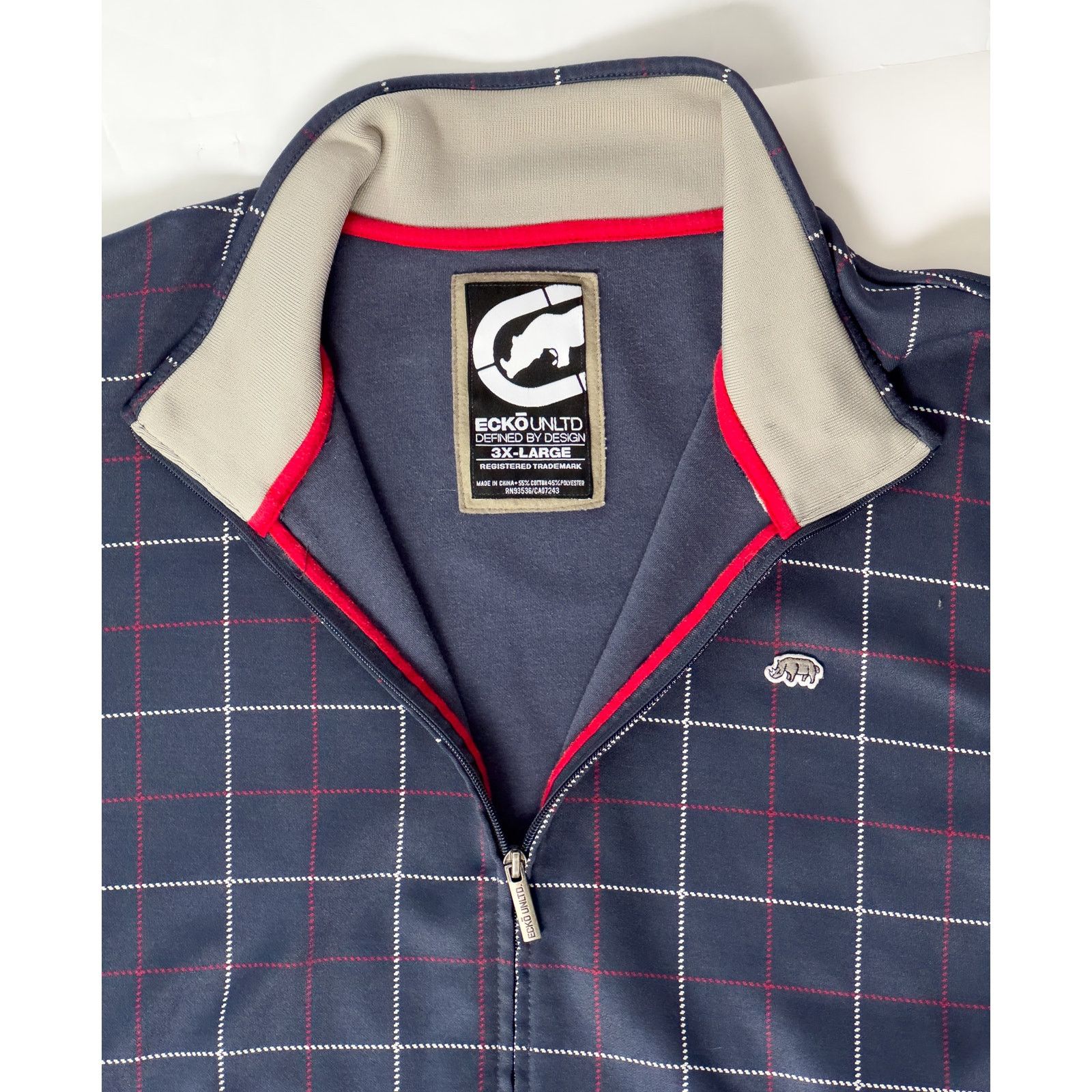 Ecko Unltd. Eckō Unltd Men’s Zip-Up Jacket Size 3XL Size US XXL / EU 58 / 5 - 8 Thumbnail
